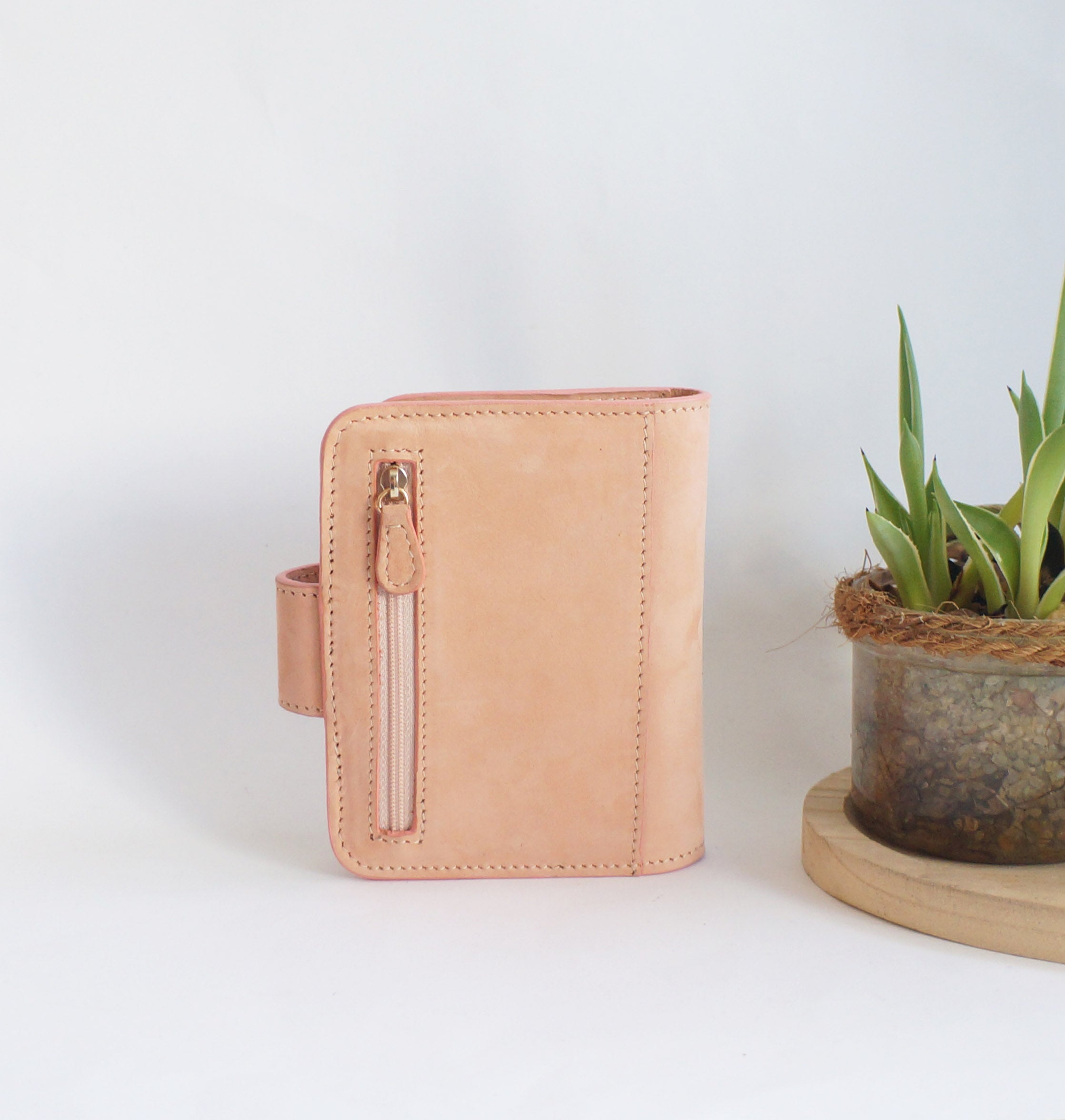 Passport Journal Cover - Velvet Peachy Pink