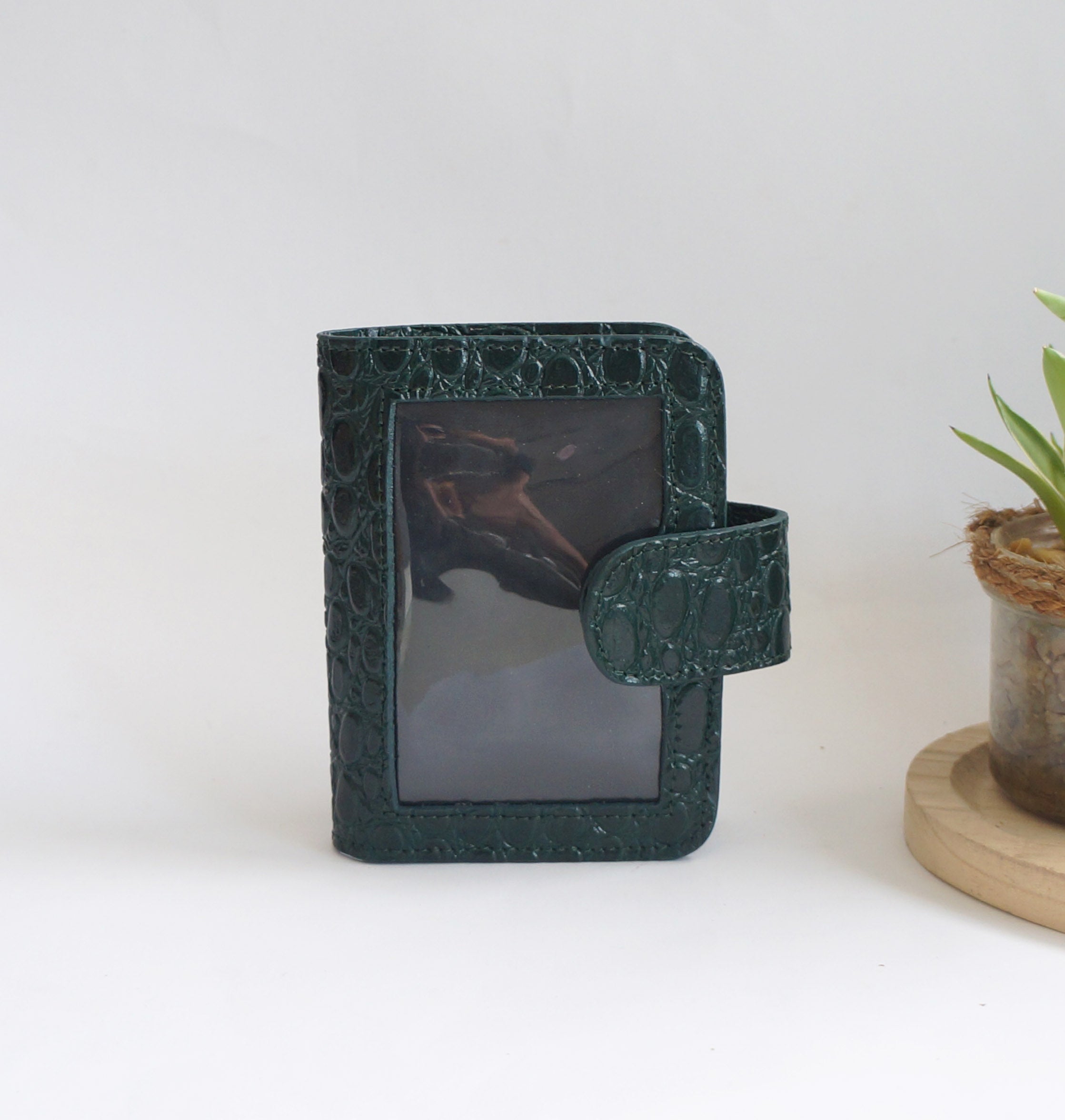 Passport Journal Cover - Croc Green