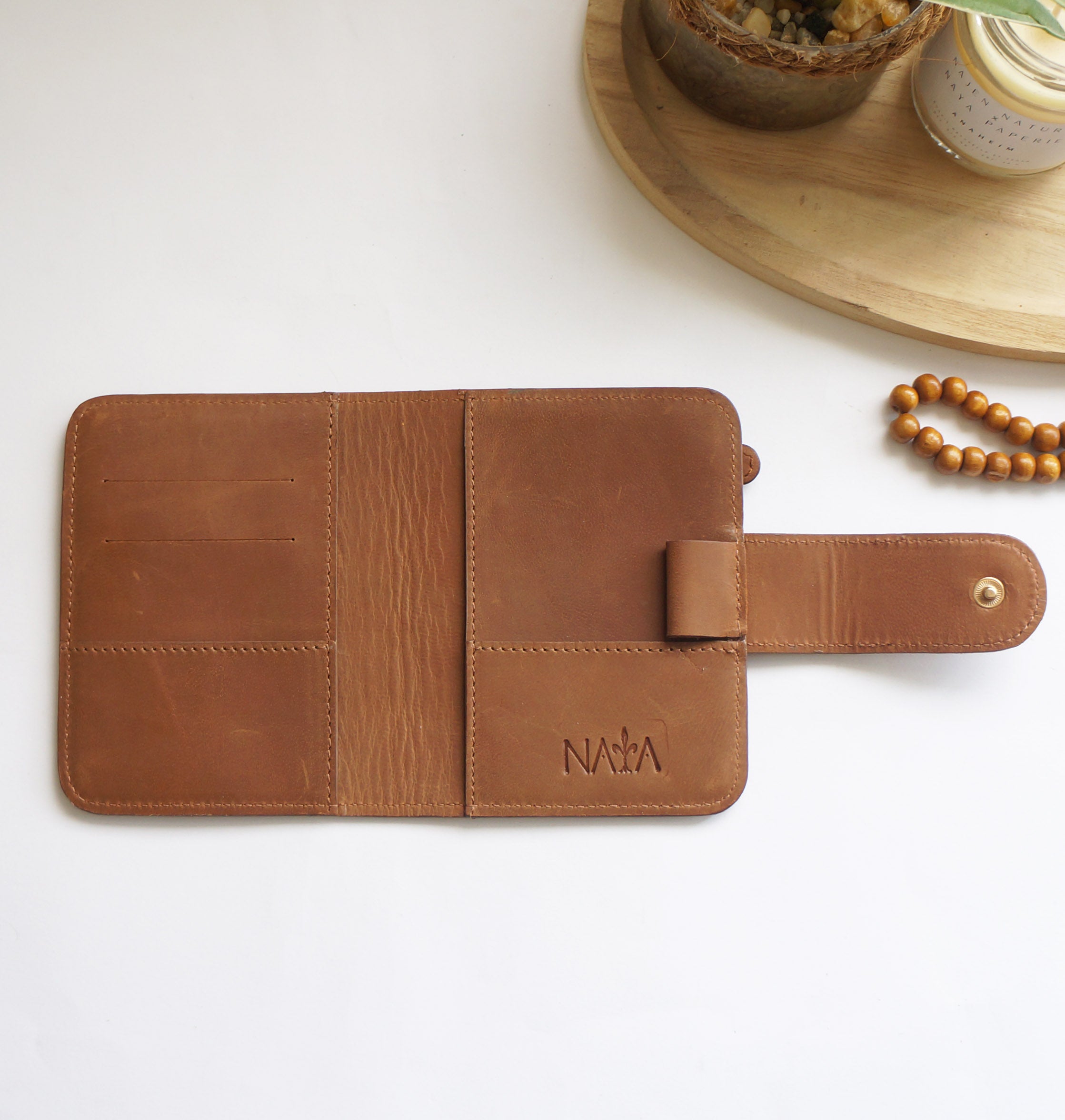 Passport Journal Cover - Cocoa Creme