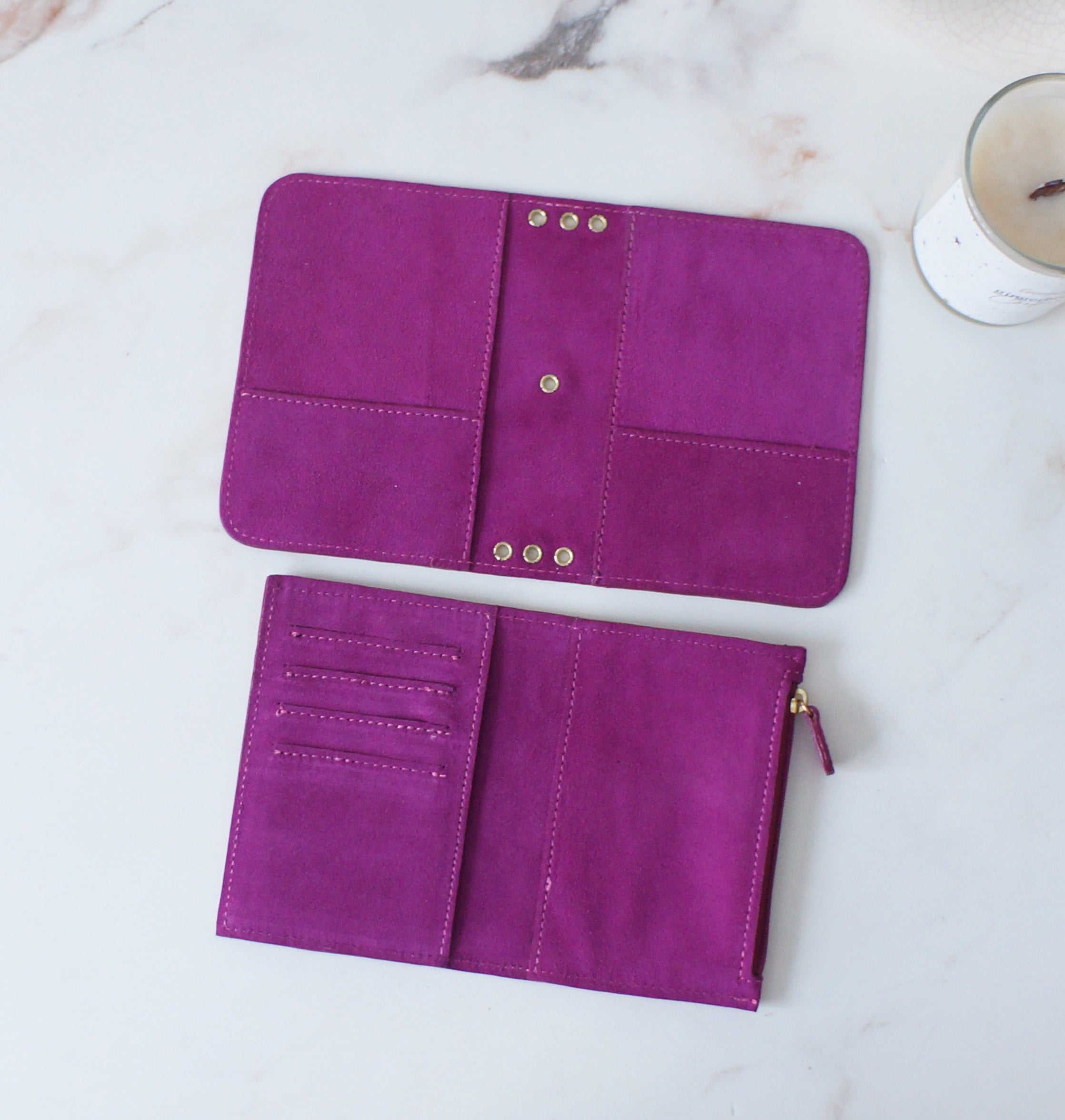 Passport Combo - Suede Berry