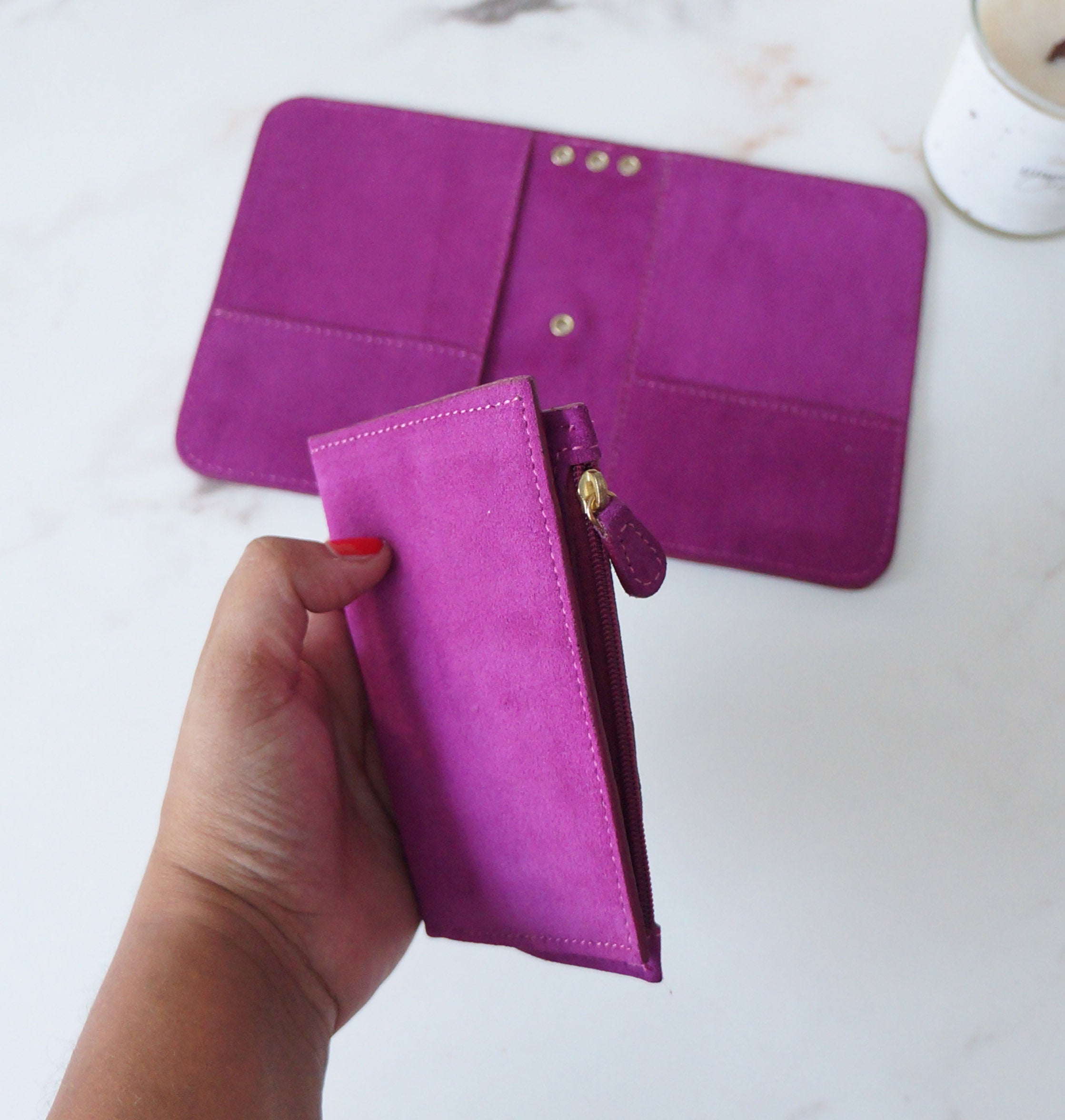 Passport Combo - Suede Berry