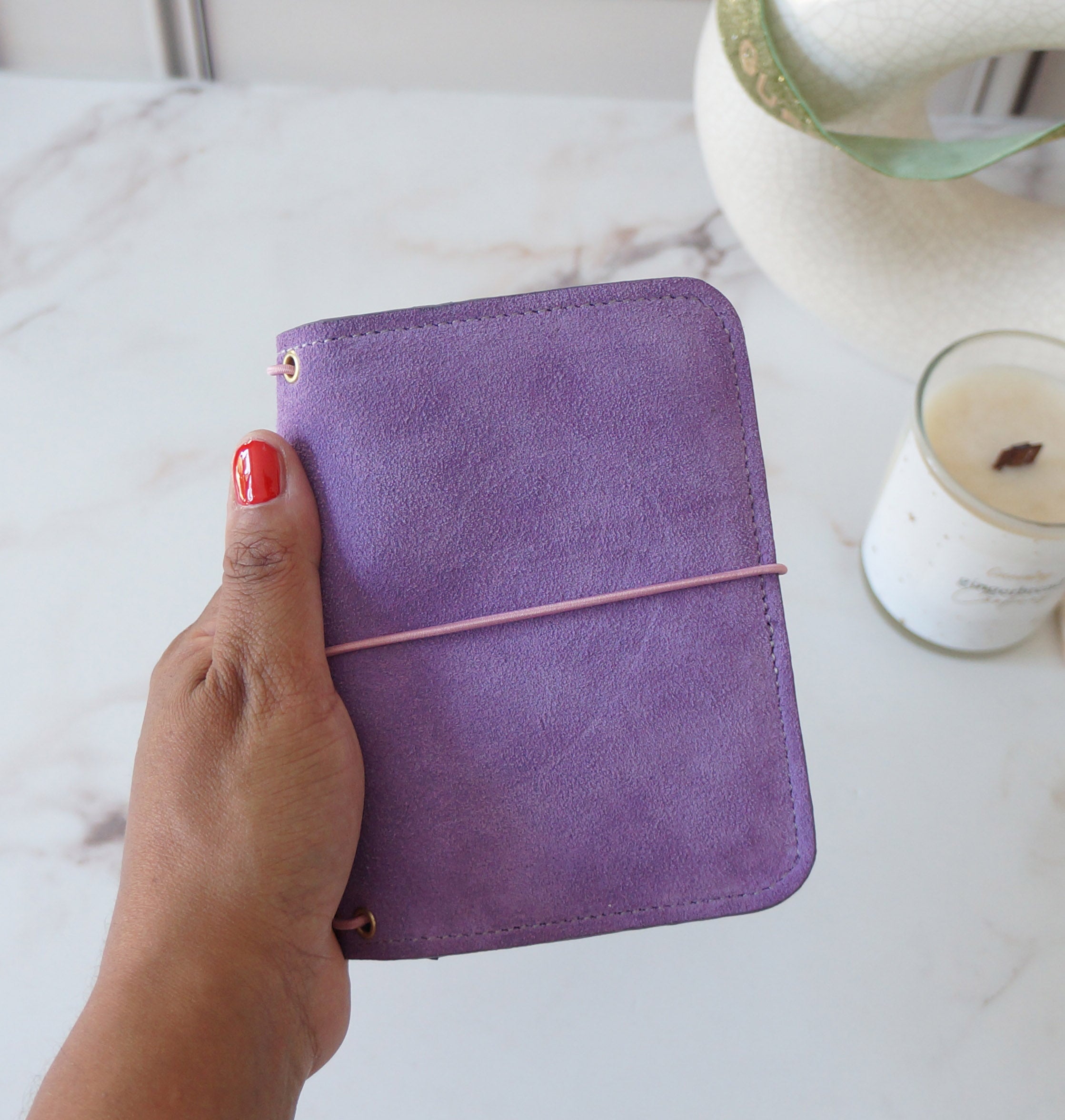 Passport Combo - Suede Orchid