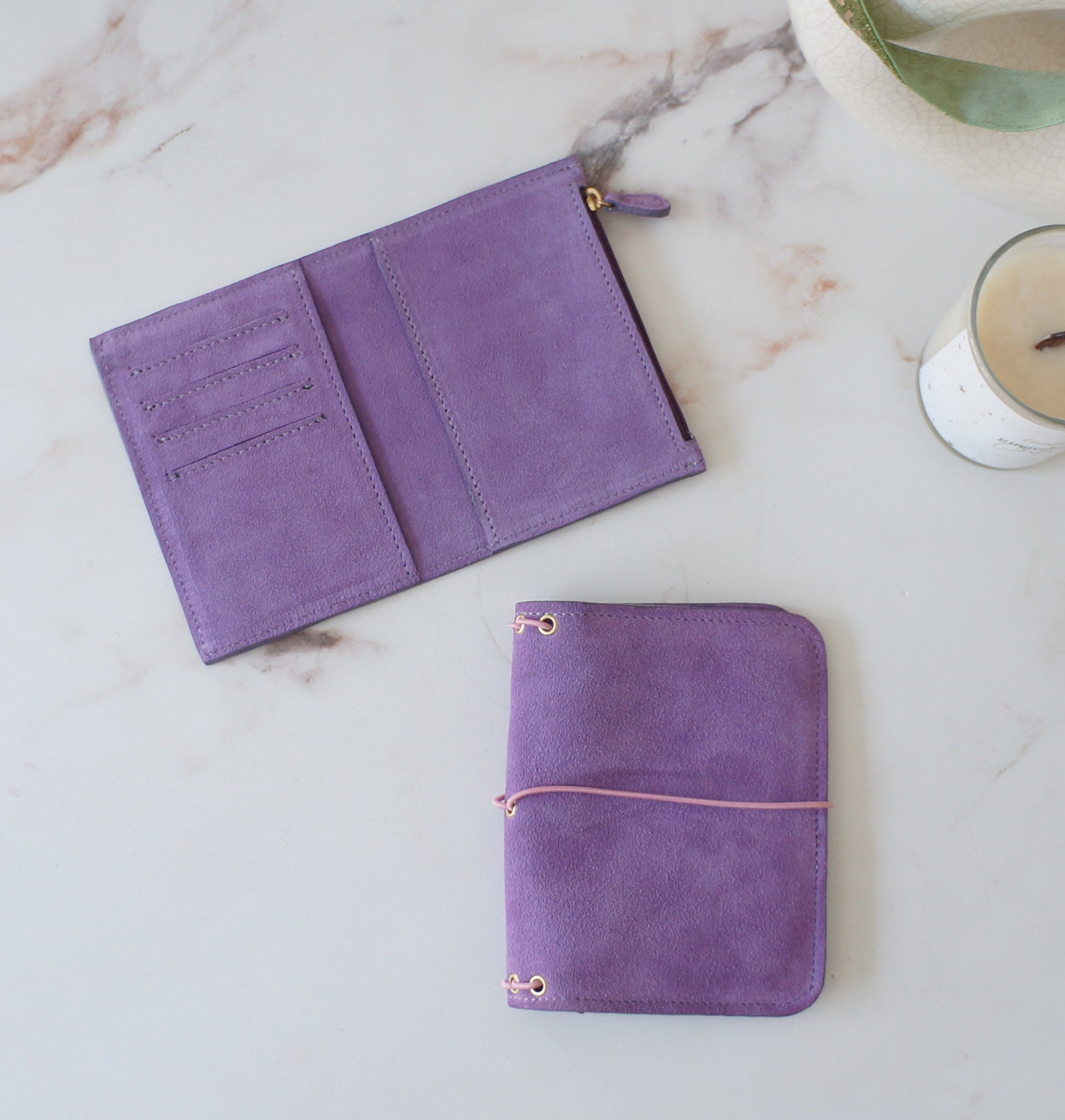 Passport Combo - Suede Orchid