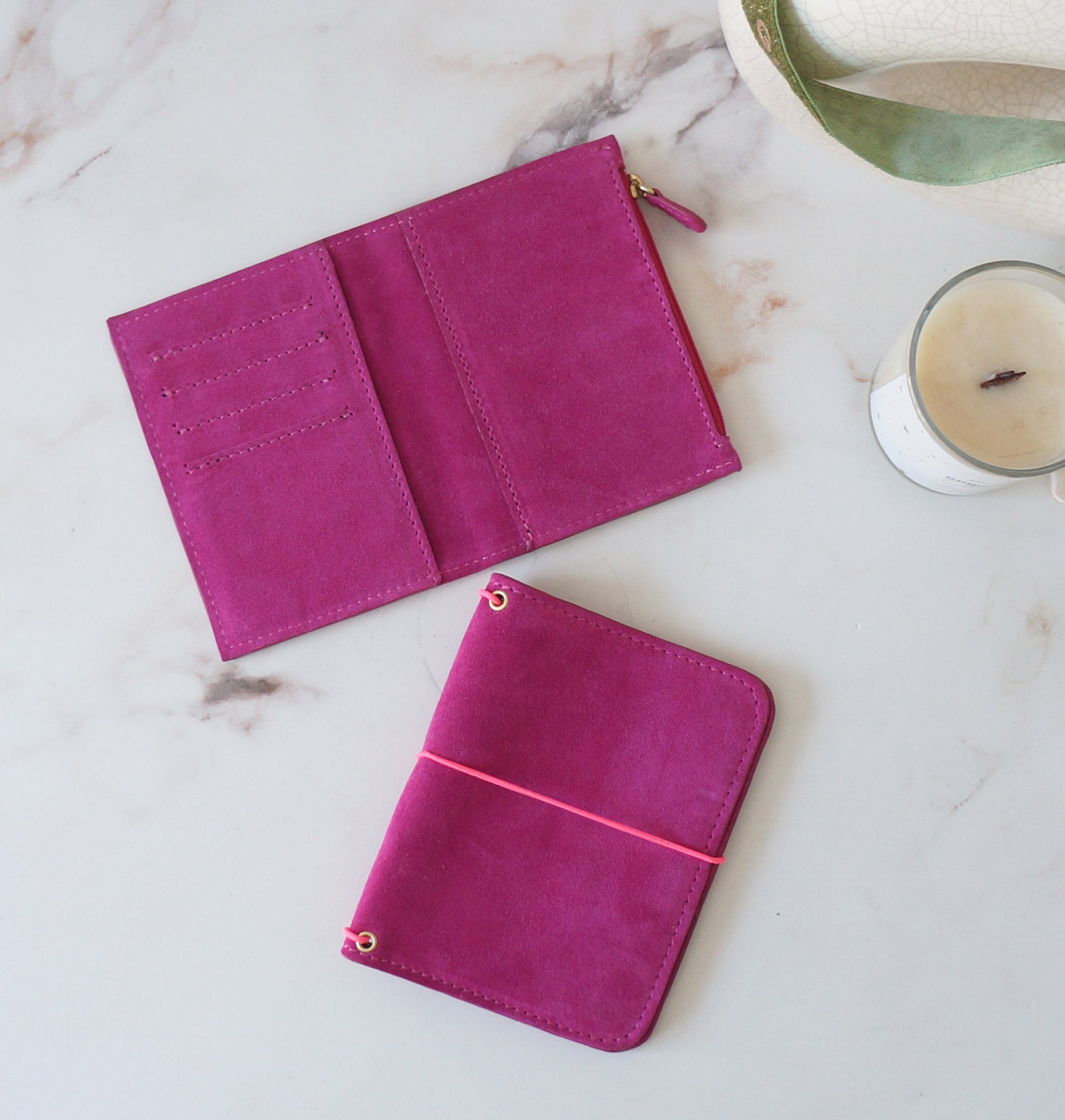 Passport Combo - Suede French Rose