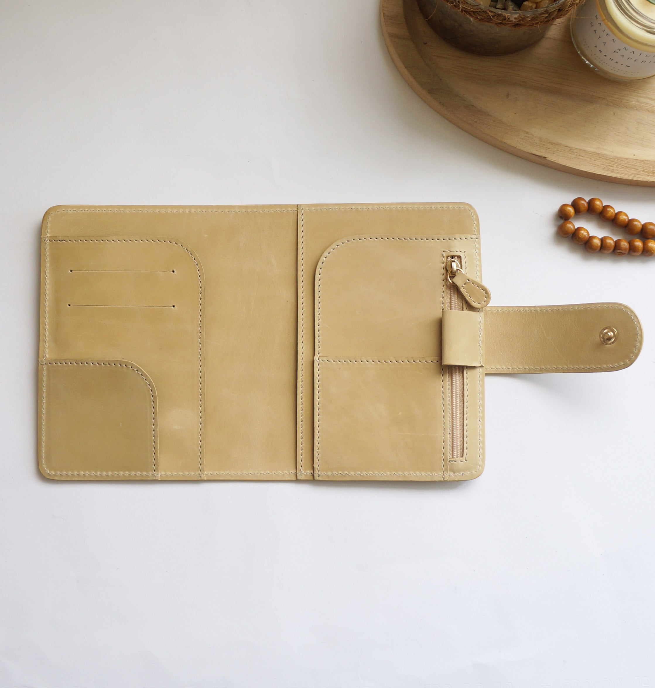 Pocket Journal Cover - Buttermilk