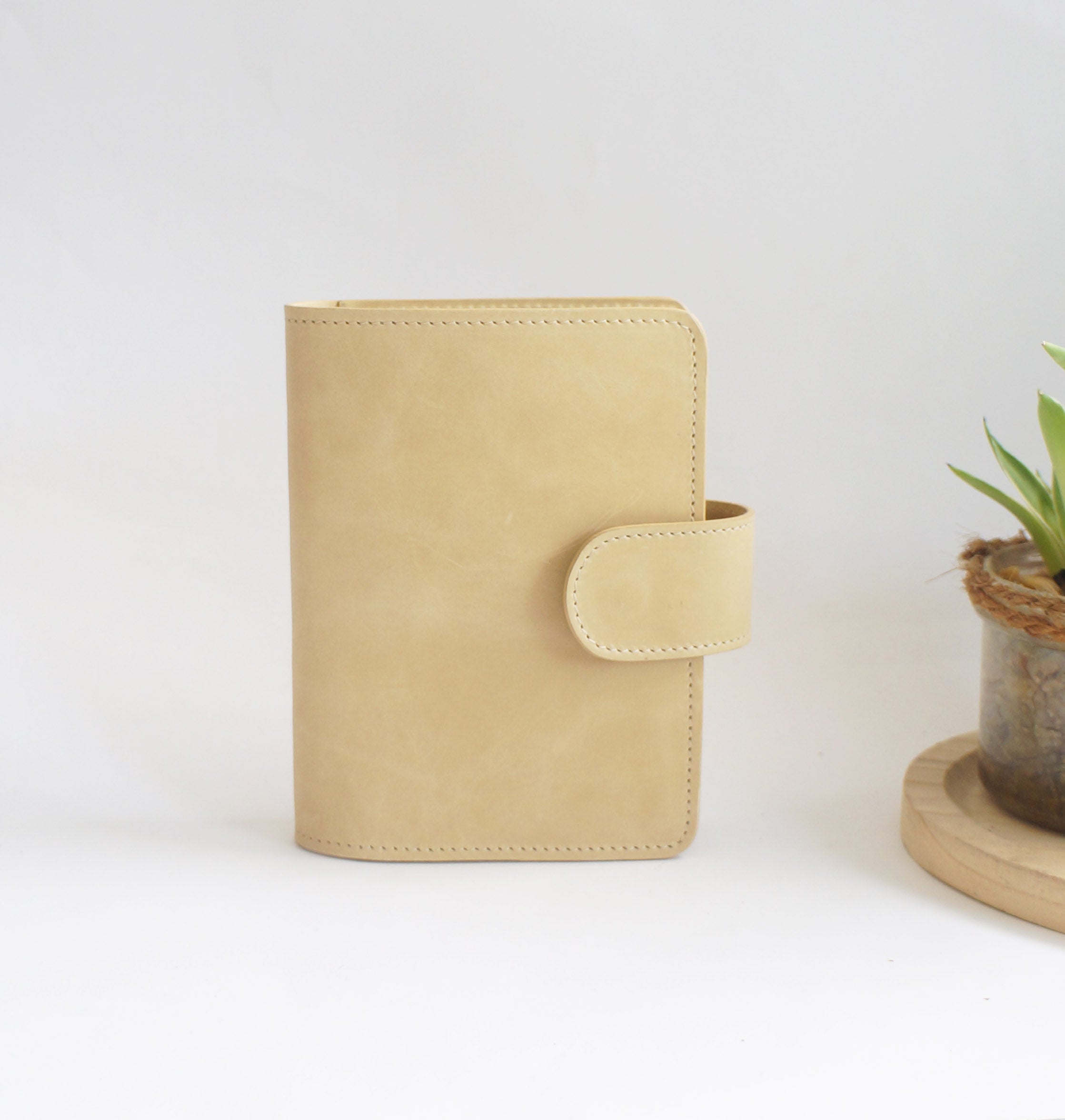 Pocket Journal Cover - Buttermilk