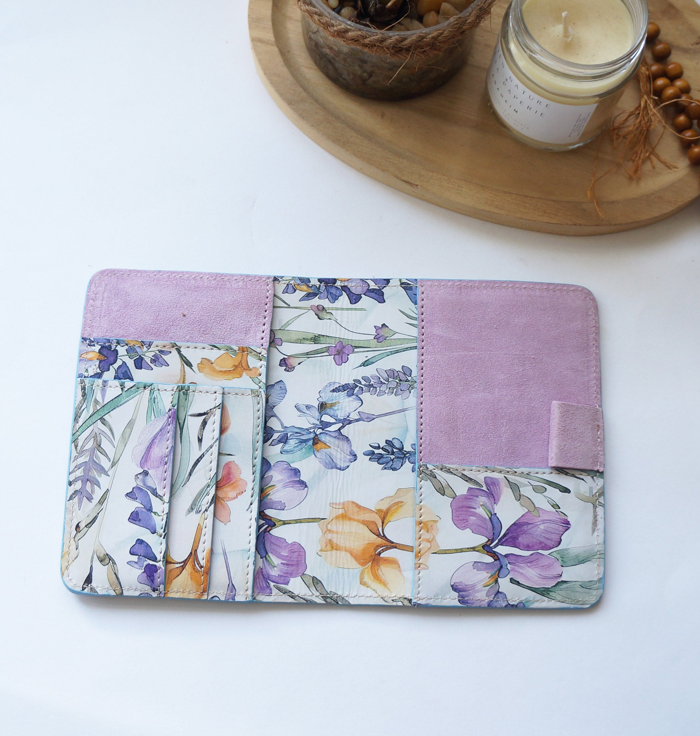 Pocket Cover - Wild Flower/Suede Pink