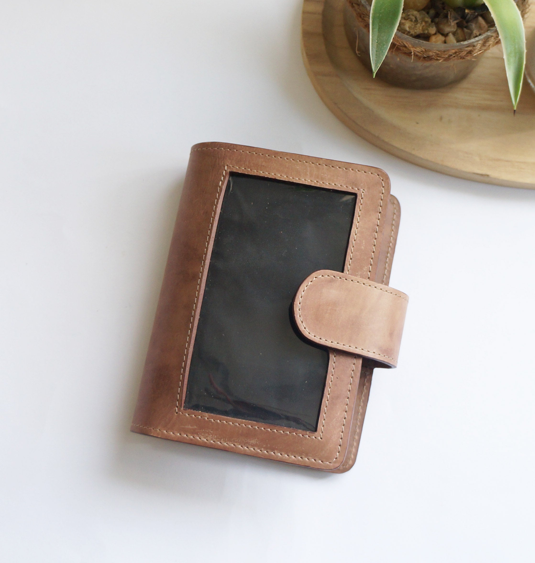 Pocket Journal Cover - With Clear Front