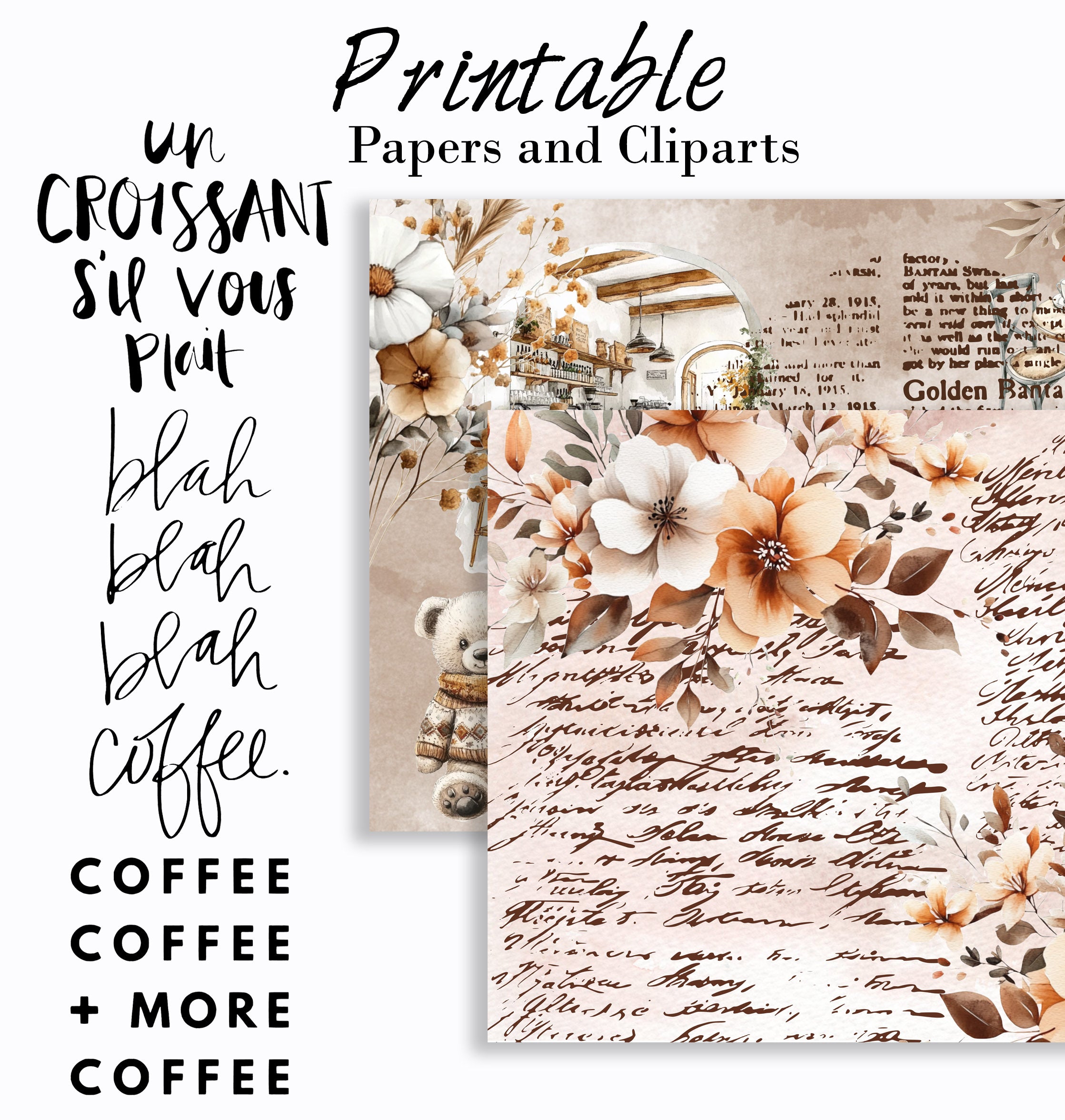 January Kit - Paper & Cliparts