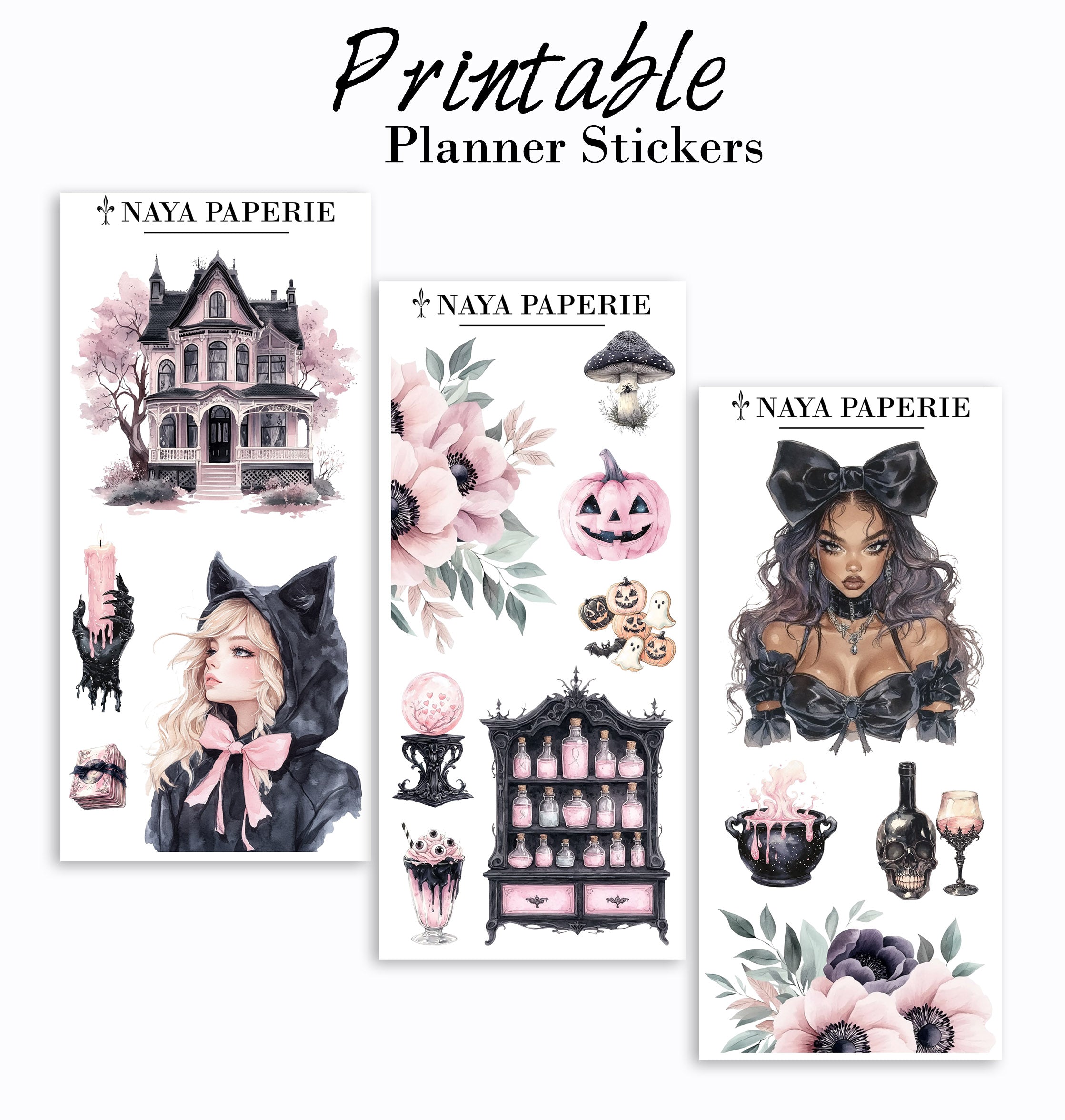 October Stickers - Exclusive designs Part 1