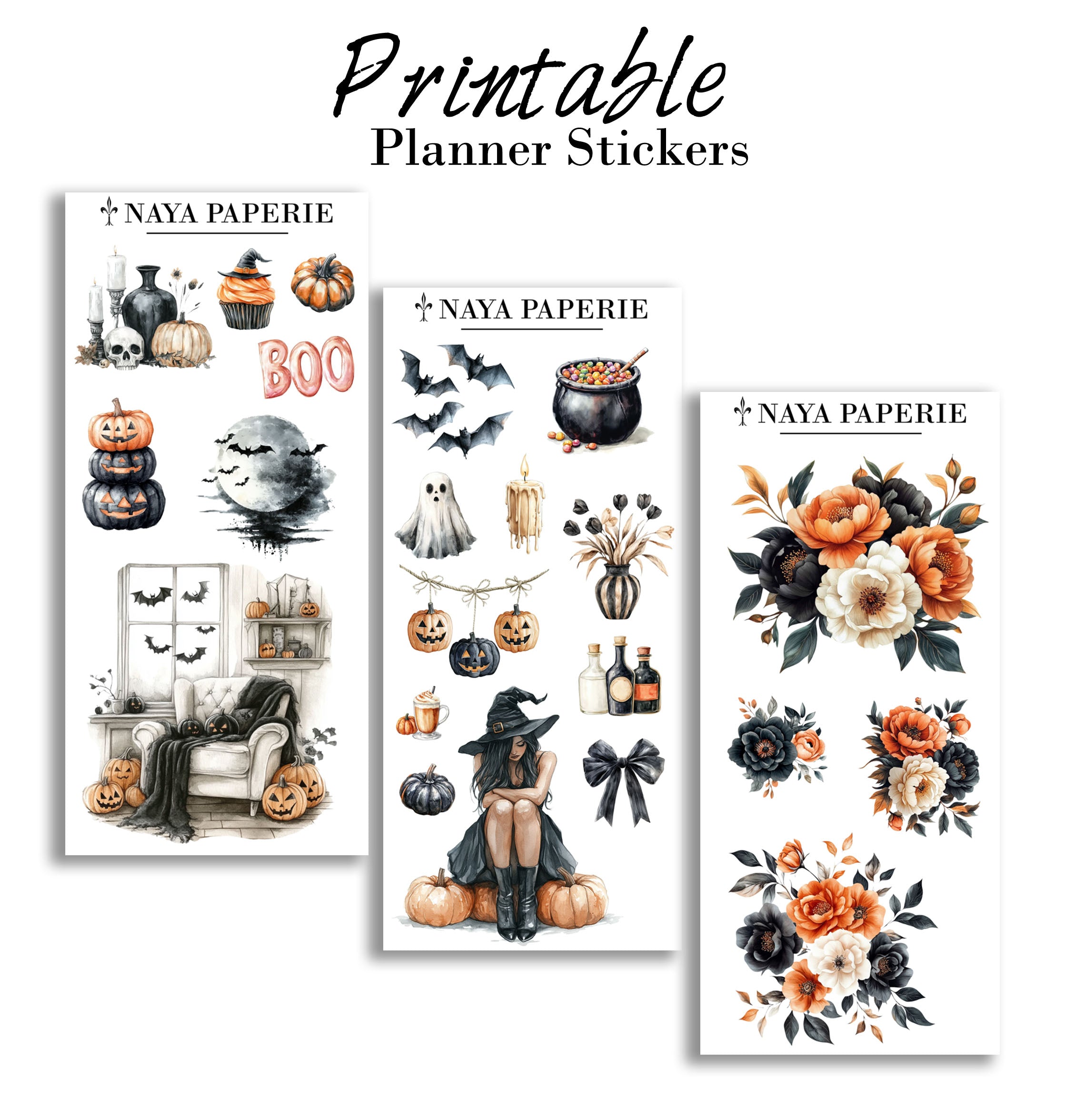 Halloween Stickers - Exclusive designs