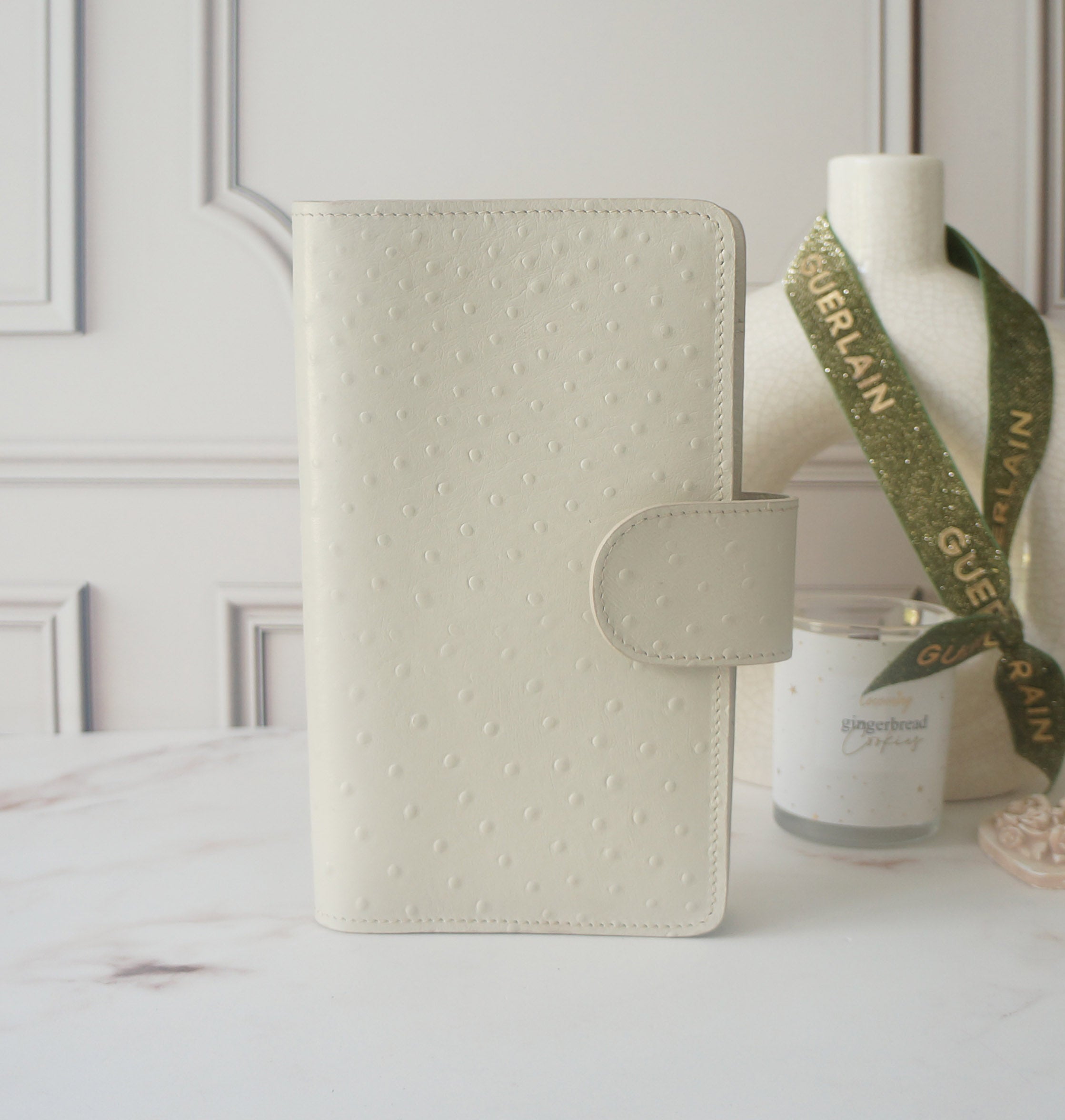 Standard TN Cover – Cream Ostrich