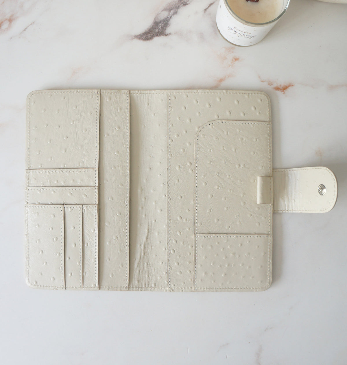 Standard TN Cover – Cream Ostrich