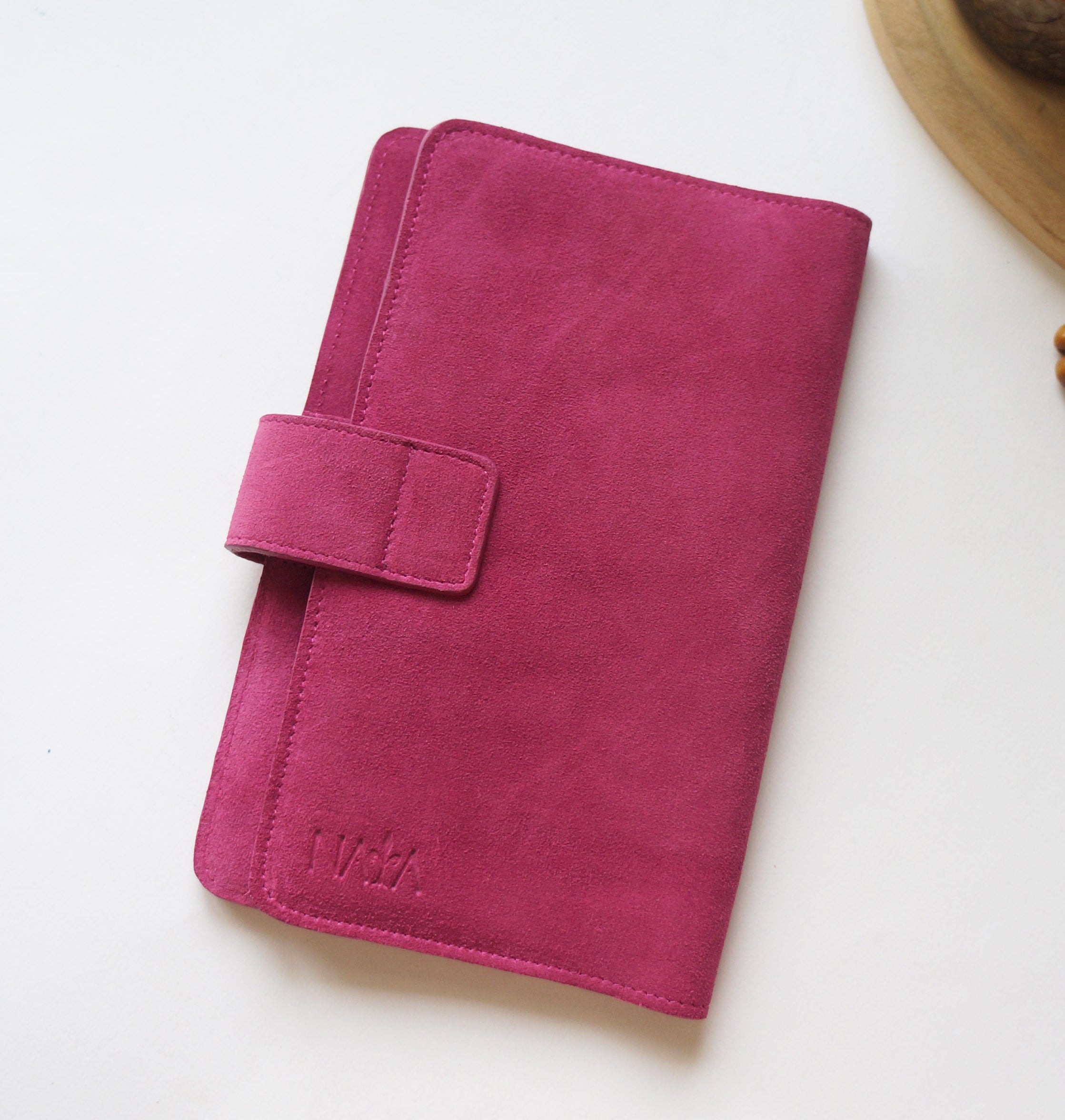 Standard Journal Cover - Suede French Rose