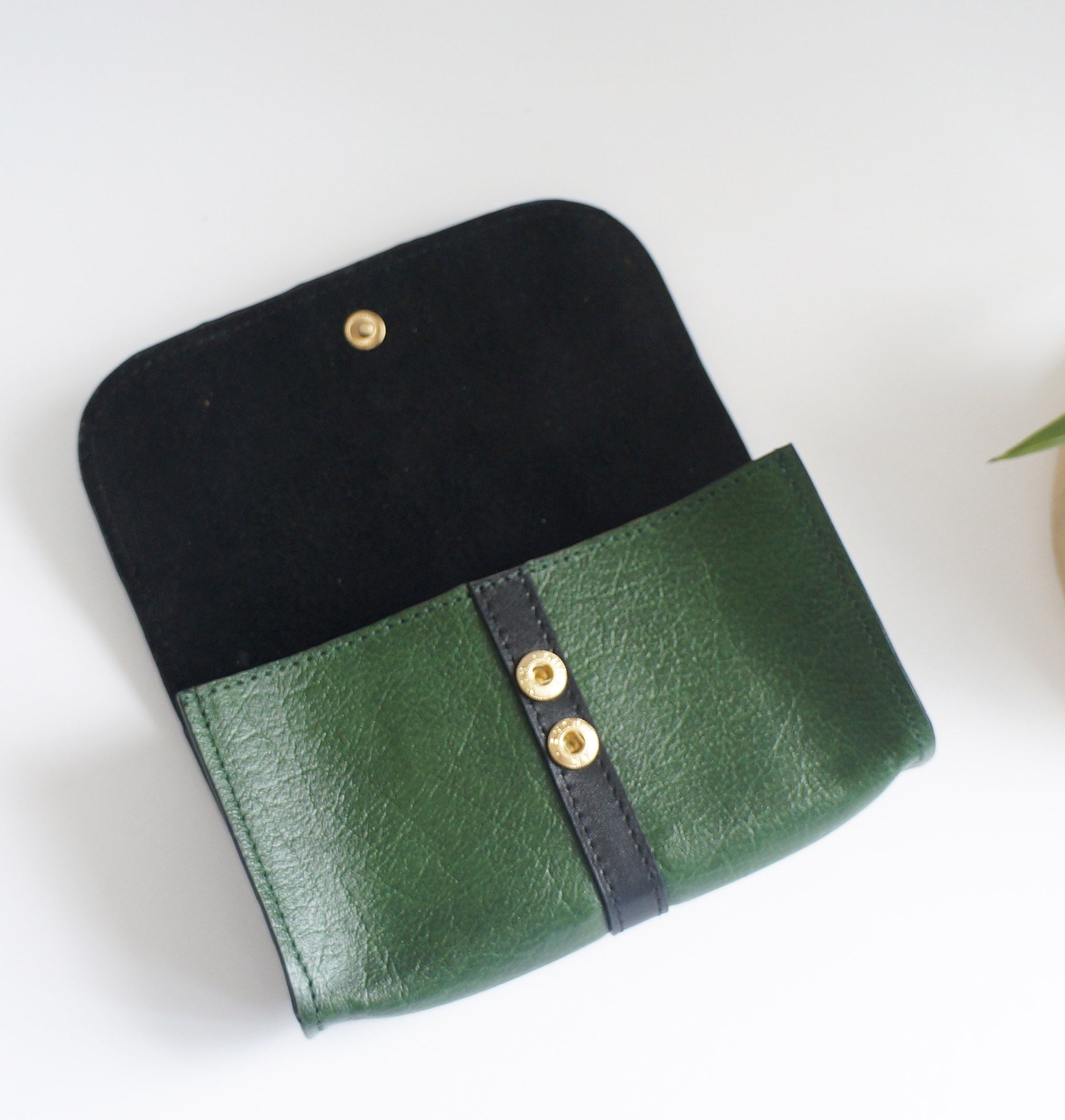 Sunglasses pouch/Micro bag - Pine Tree/Smooth Black