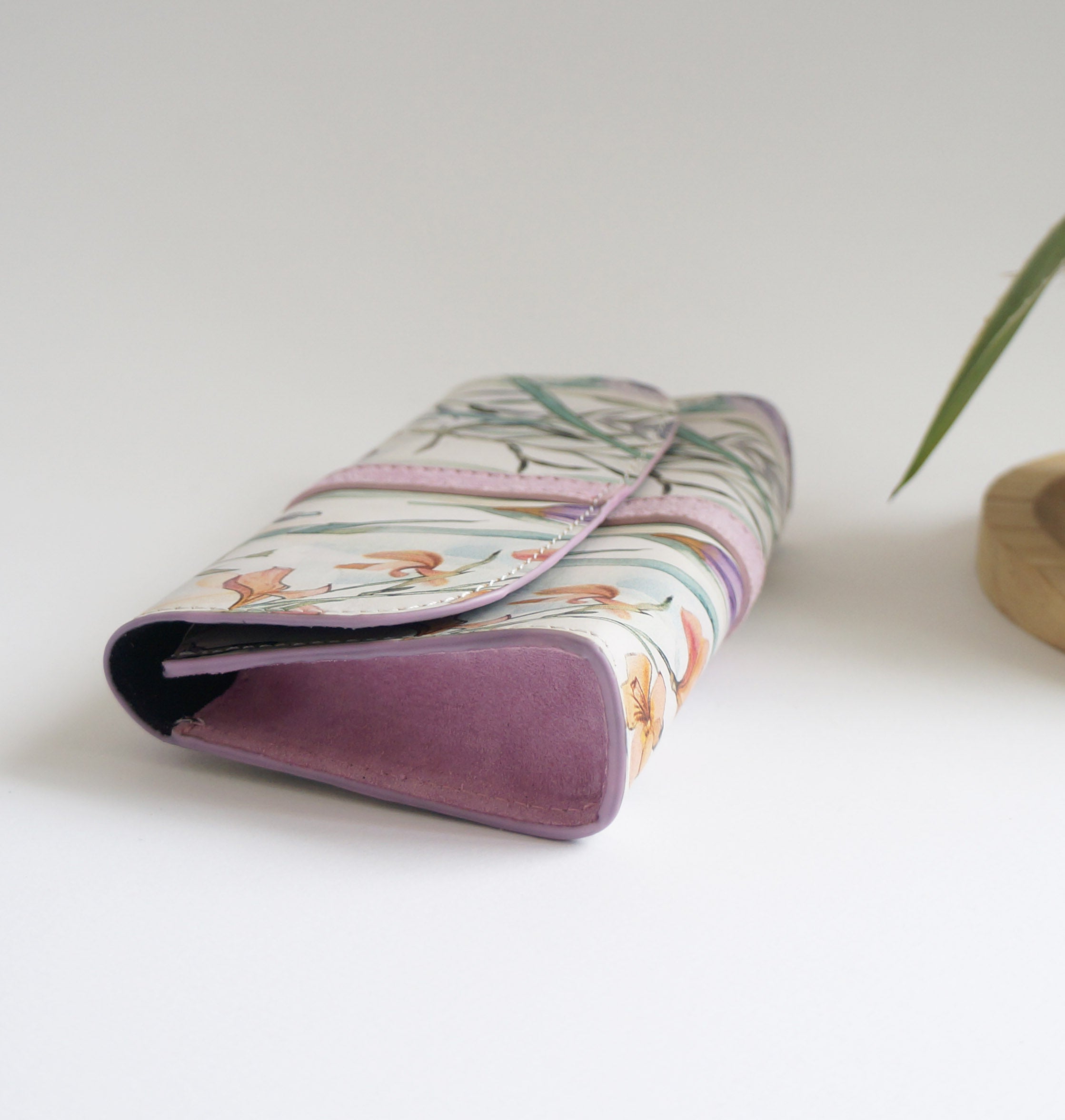 Sunglasses pouch/Micro bag - Wild Flower/Suede Candy