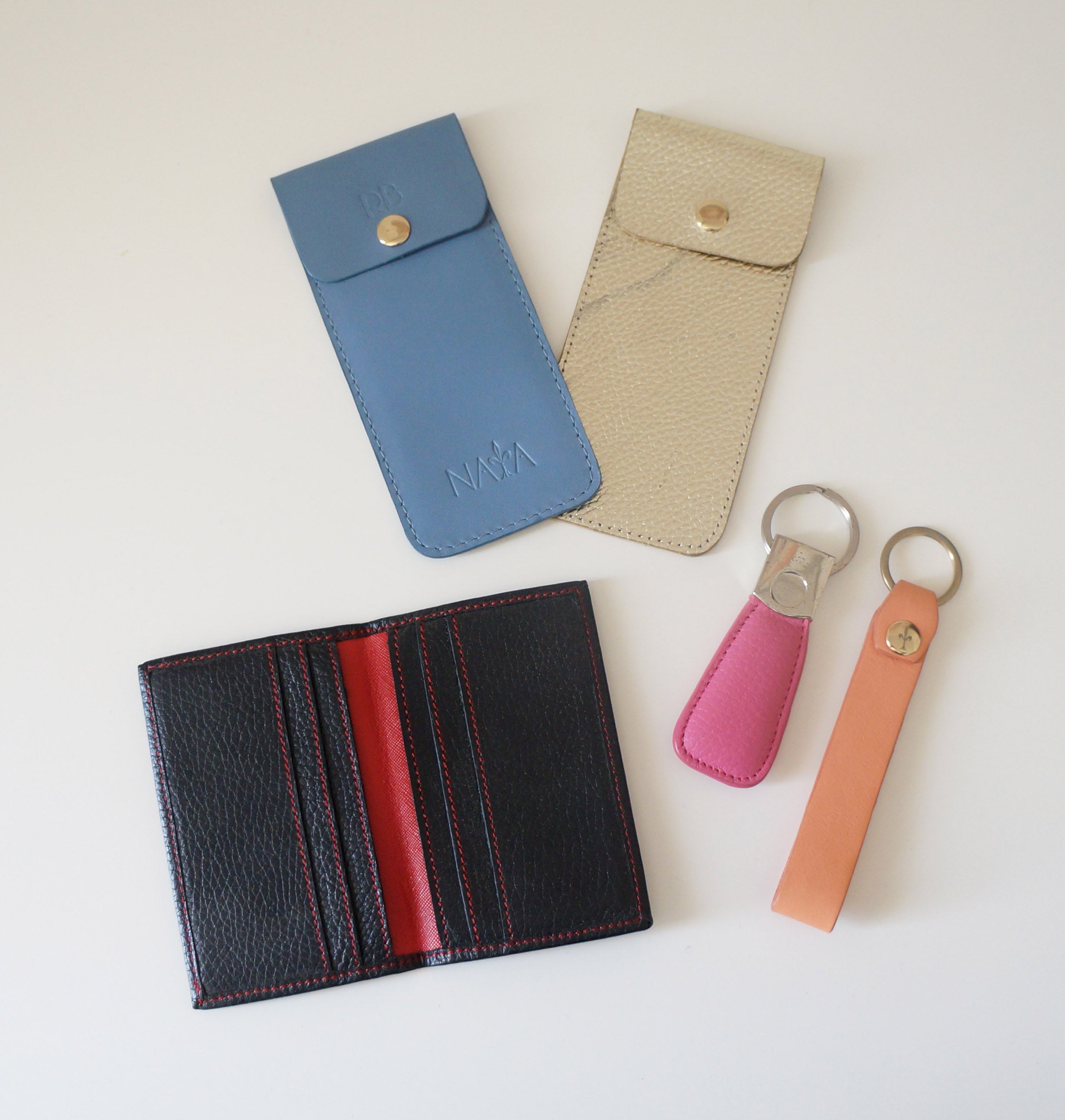 Various leather accessories