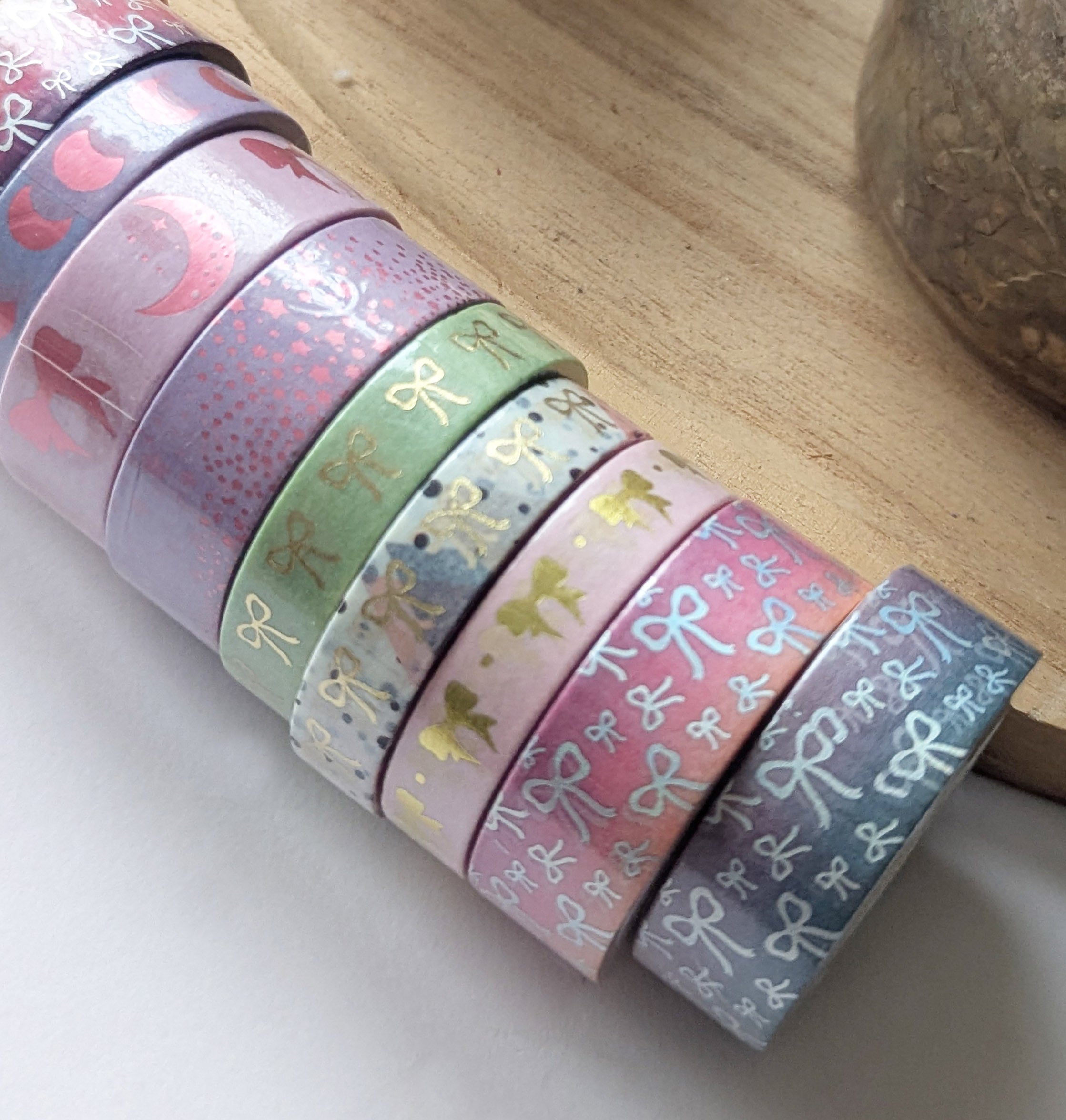 ✨ Final Clearance Bundle: Mystery Set of 10 Premium Washi Tapes ✨