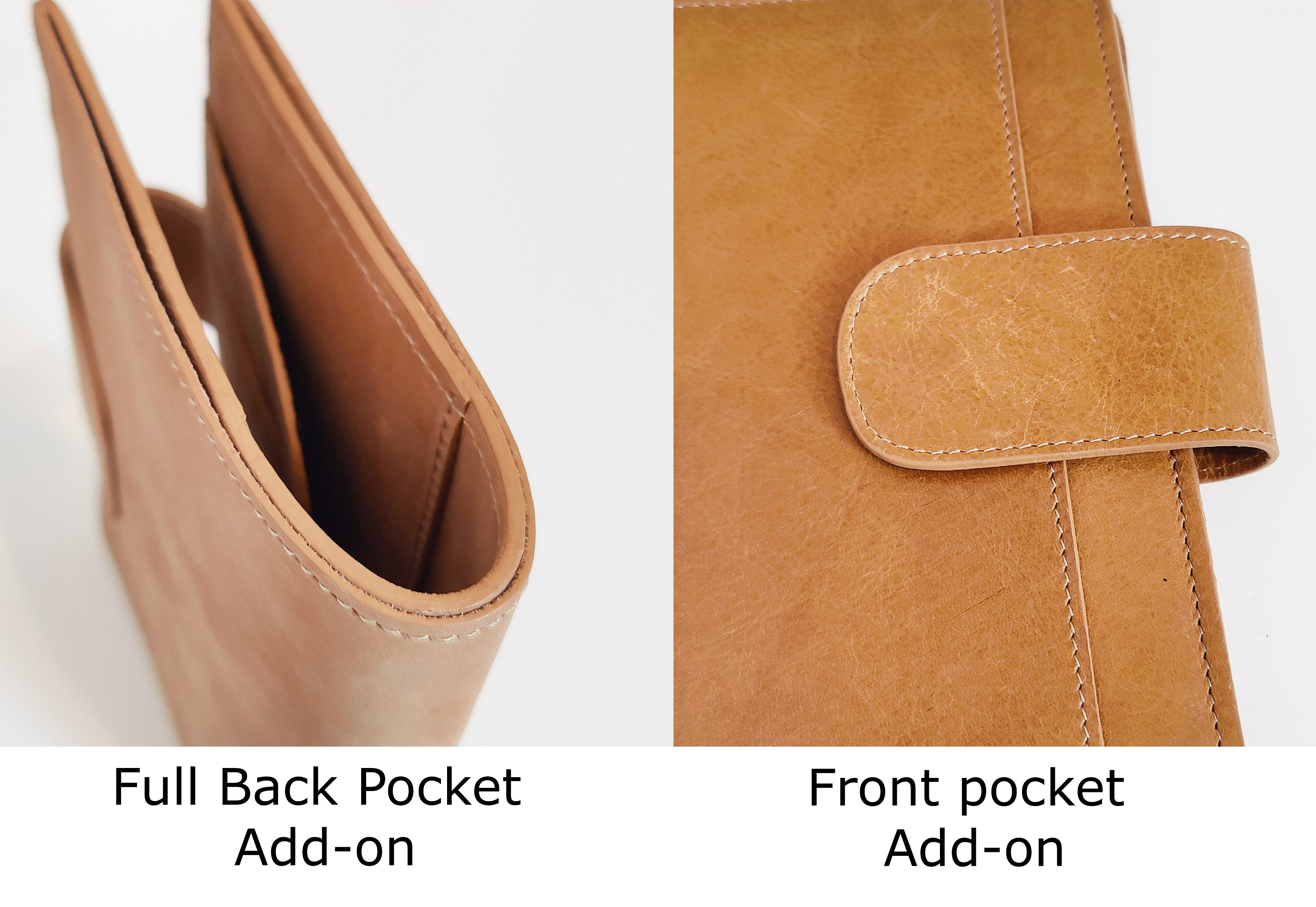 Leather Traveler's Notebook – Passport Size