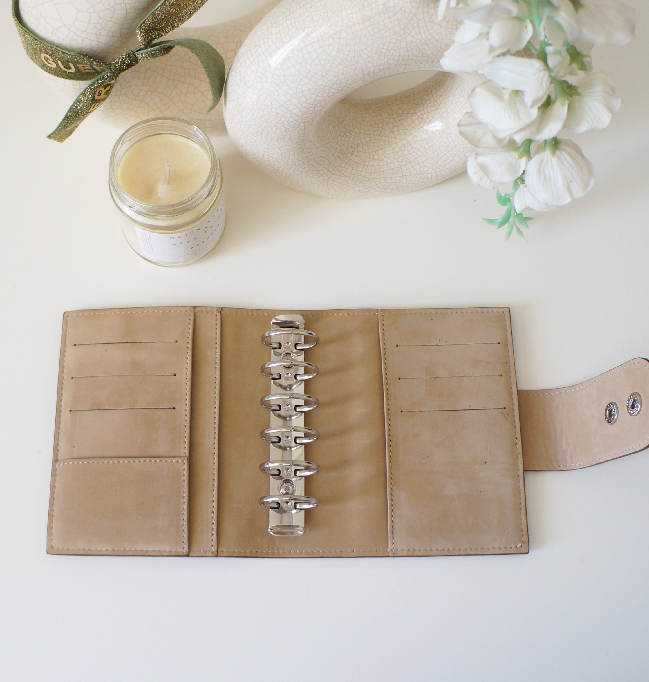 Pocket + Ring - Cocoa Creme/Velvet Linen
