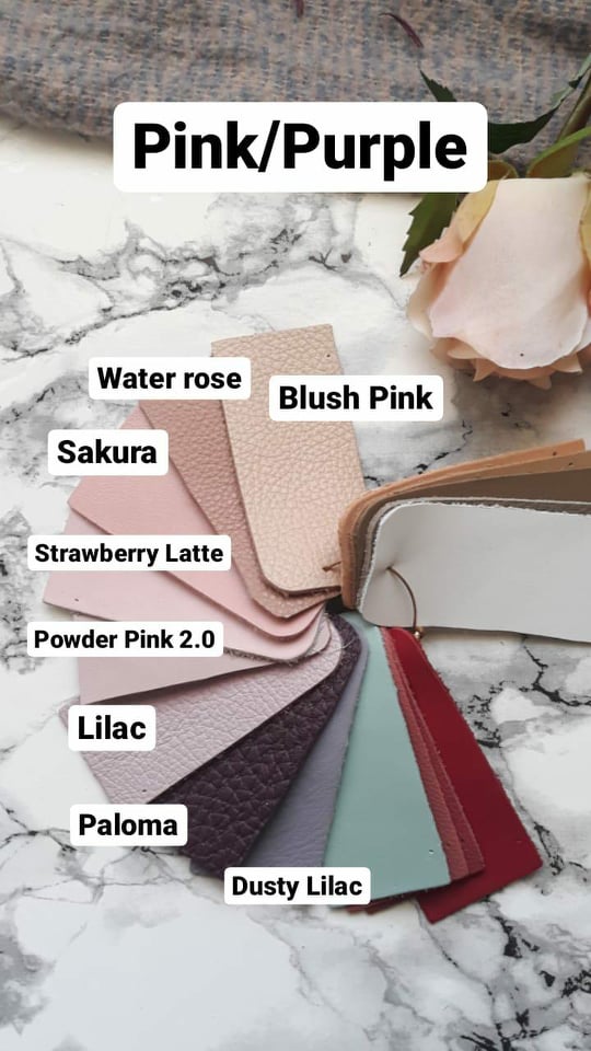 B6 Leather Inserts - Choose your leather - Naya Paperie