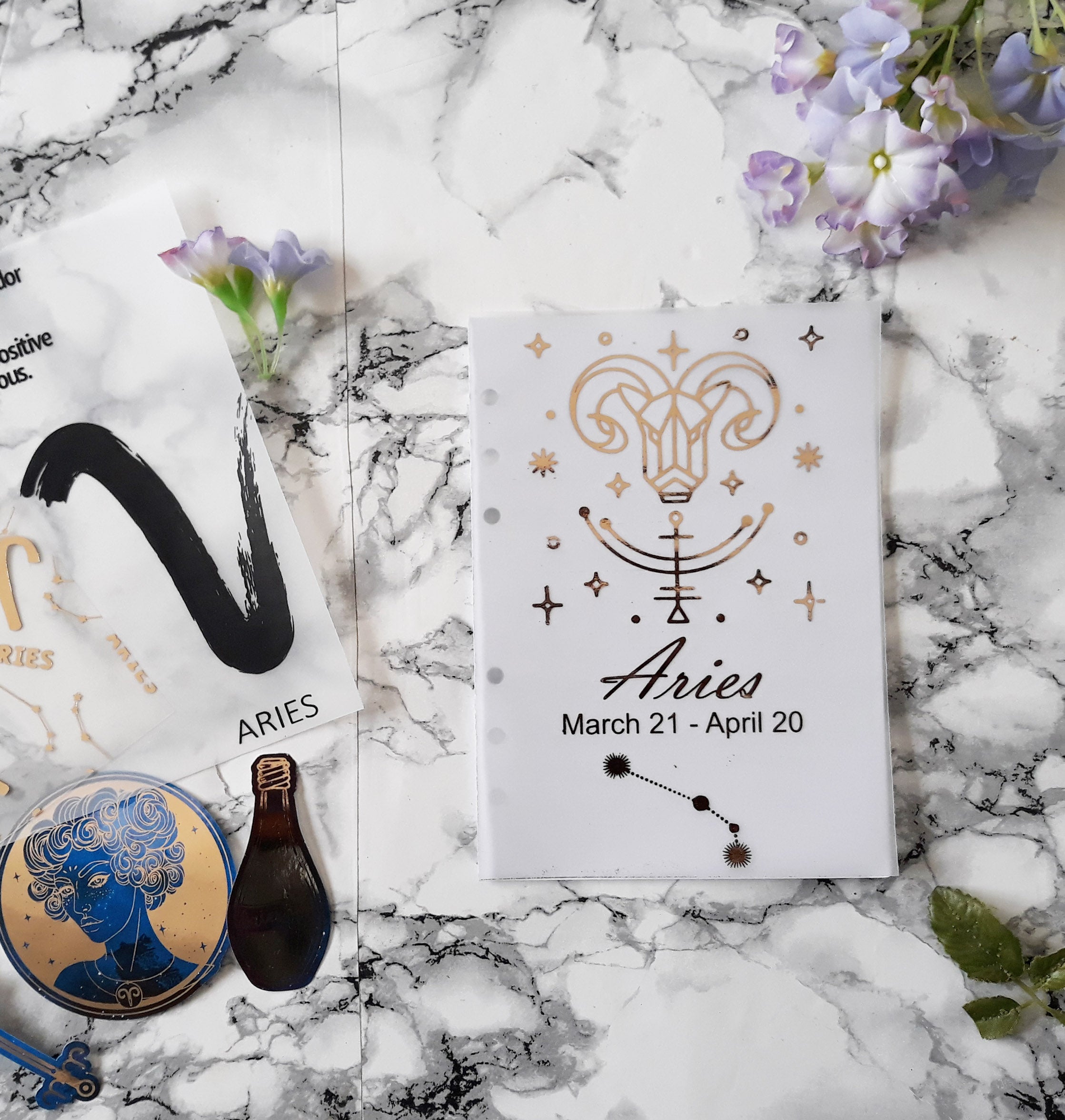 Zodiac Bundle Dashboards + Die Cuts - Naya Paperie