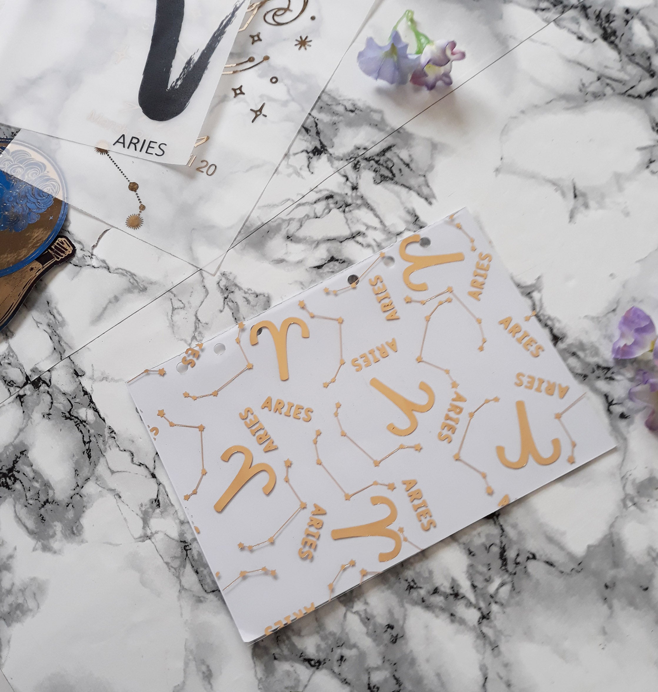 Zodiac Bundle Dashboards + Die Cuts - Naya Paperie
