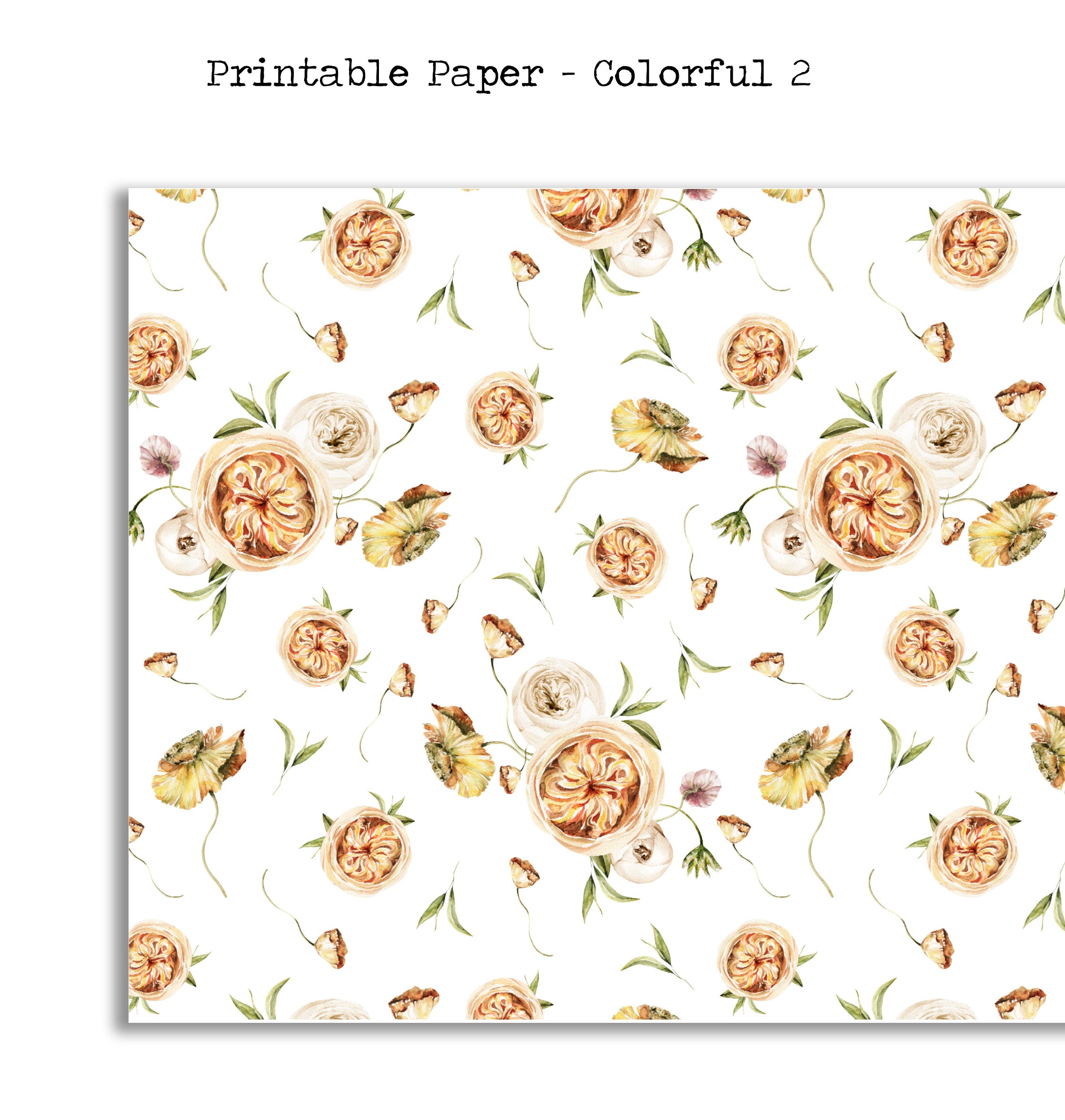 Colorful 2 - Printable Paper