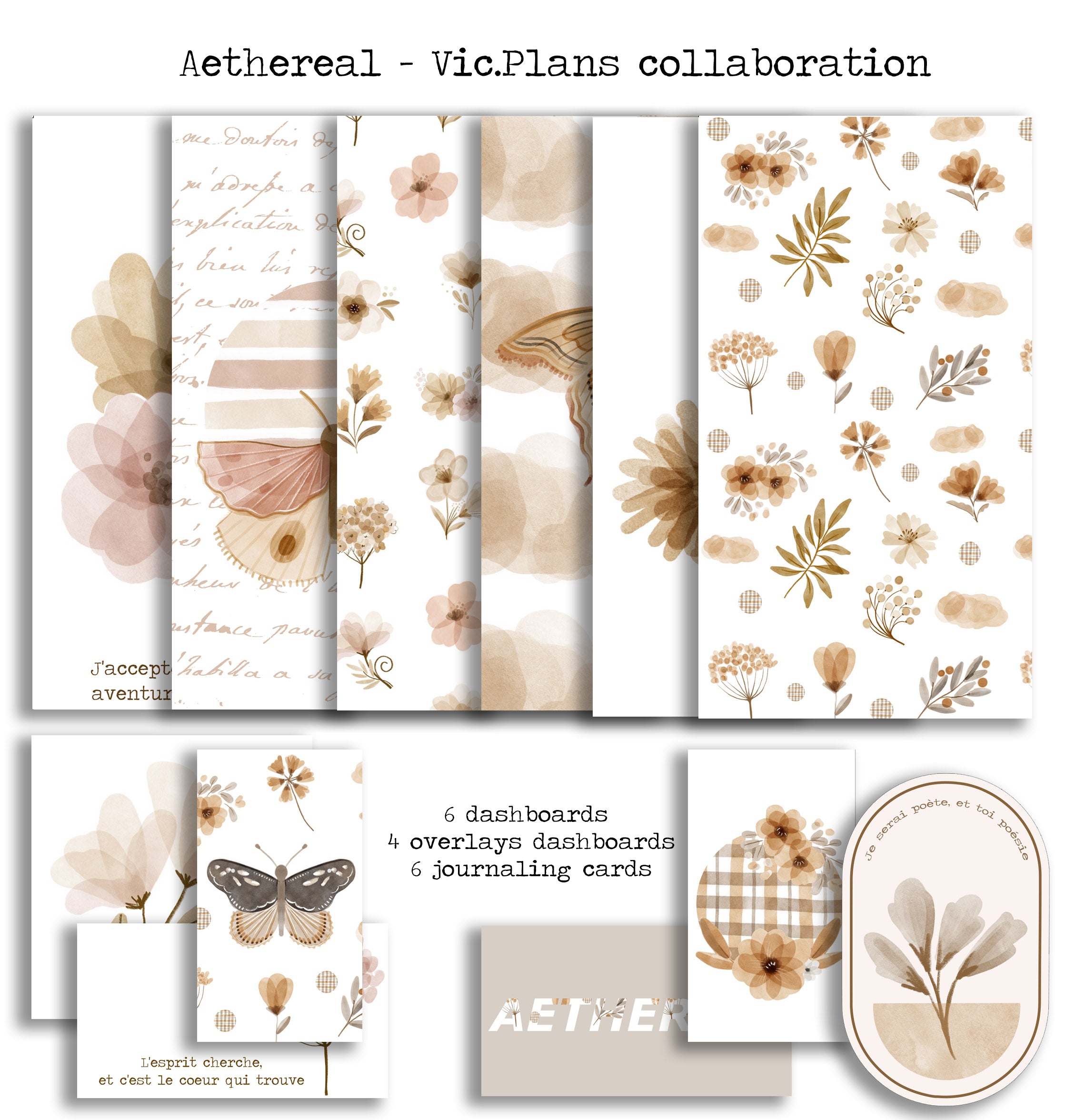 Aethereal Bundle - Vic.Plans Collab - Naya Paperie