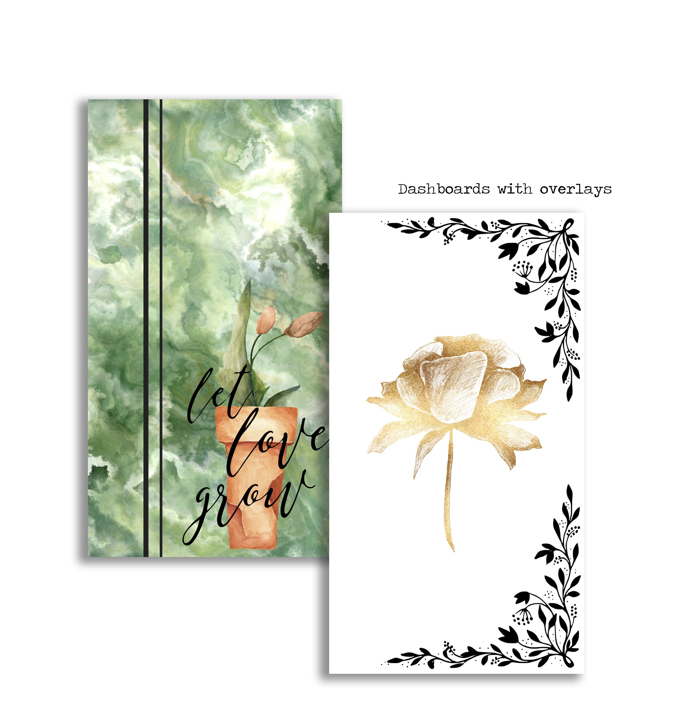 Zephyr Collection - Acetate overlays - Naya Paperie