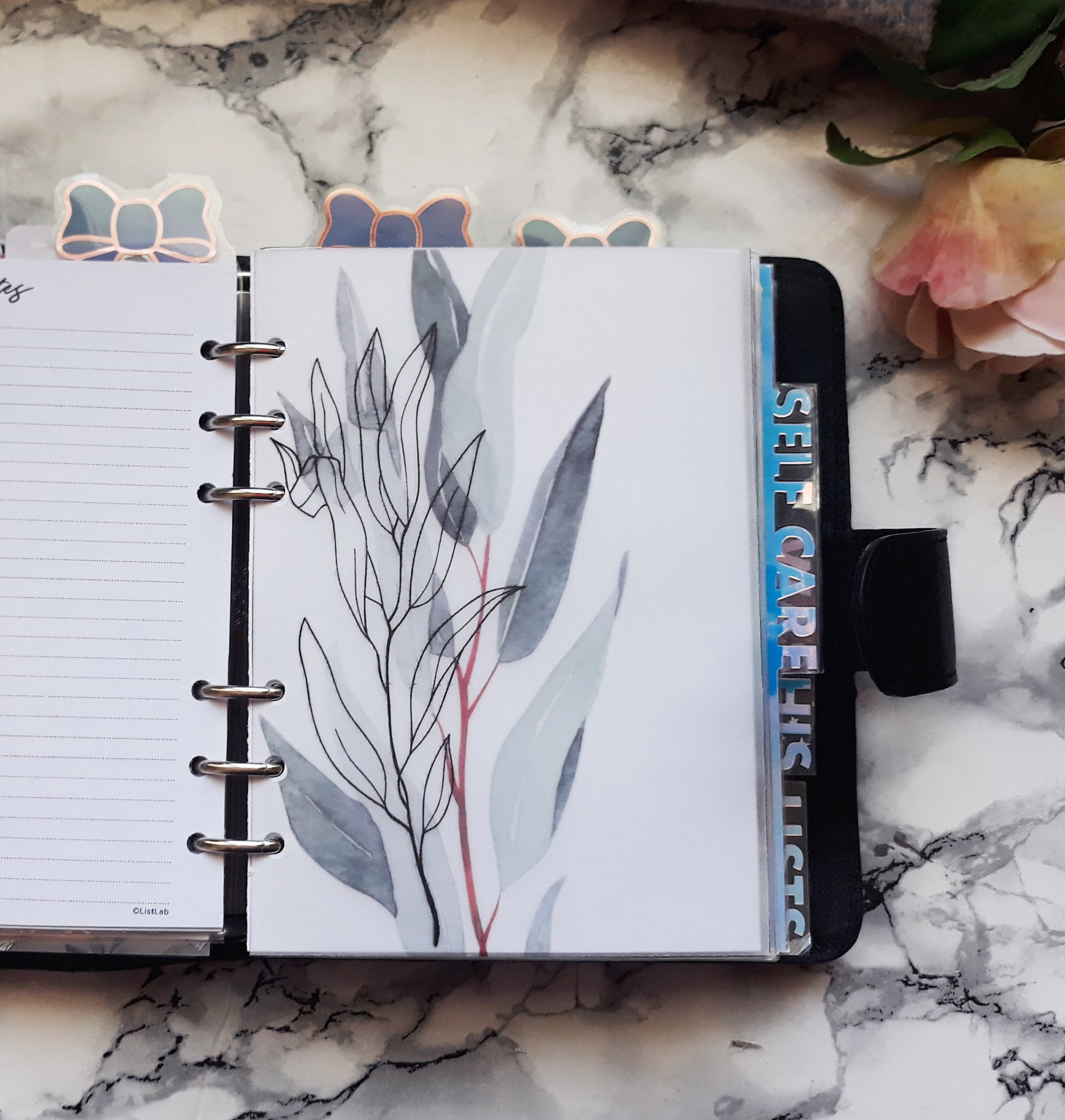 Vellum Greenary Planner Dashboard - Naya Paperie