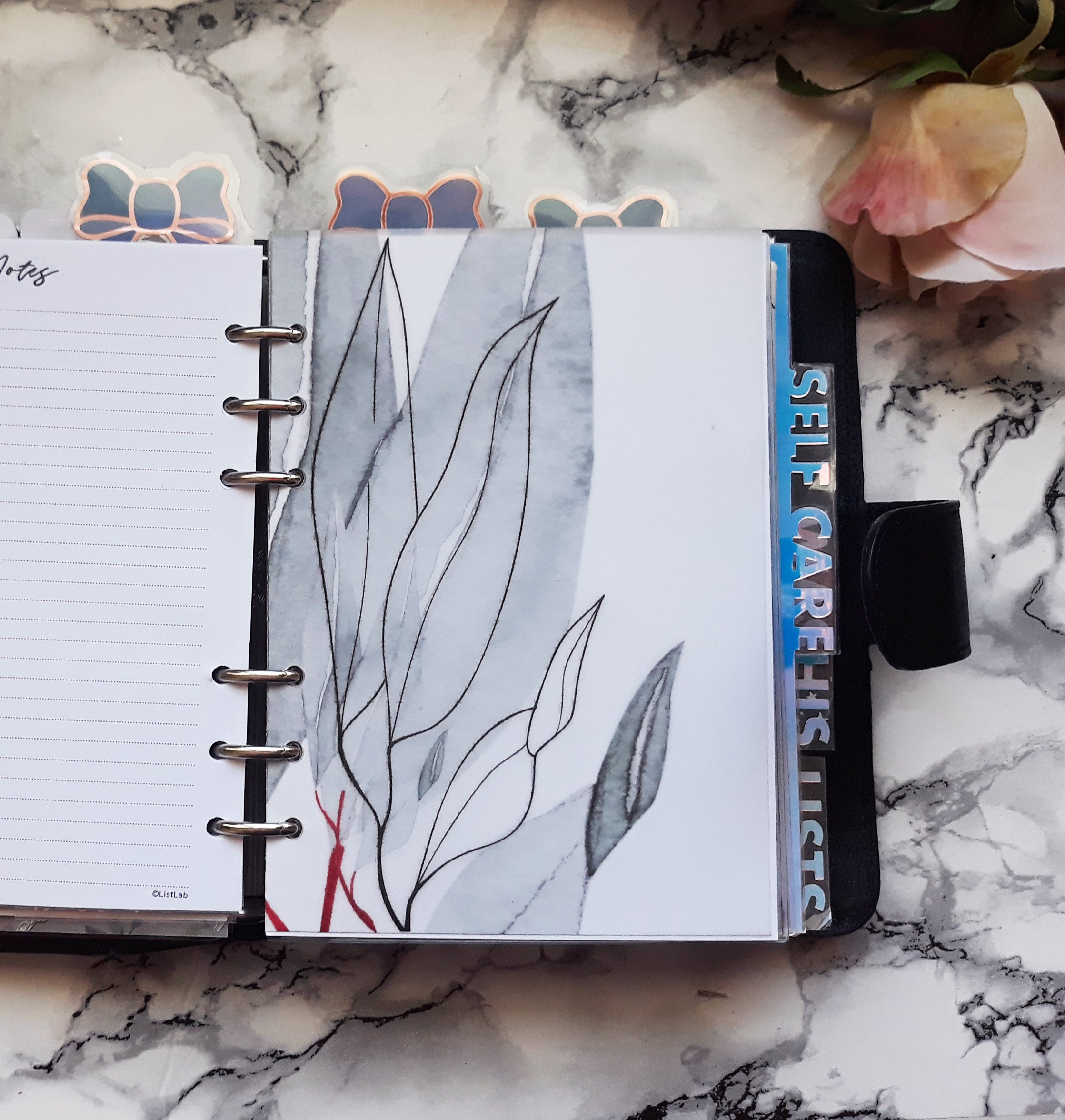 Vellum Greenary Planner Dashboard - Naya Paperie