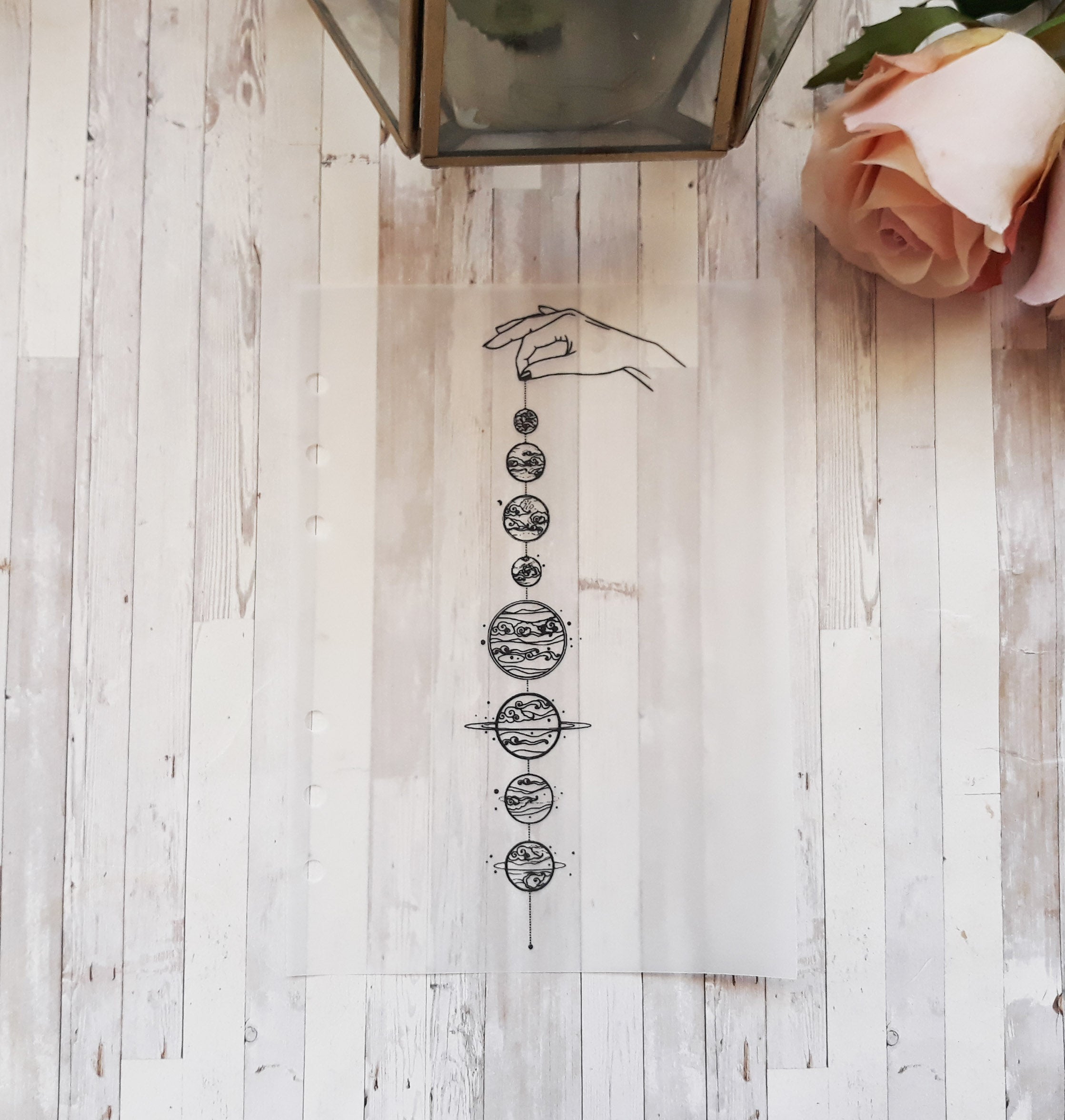 Vellum "Moon Girl" Dashboard - Naya Paperie