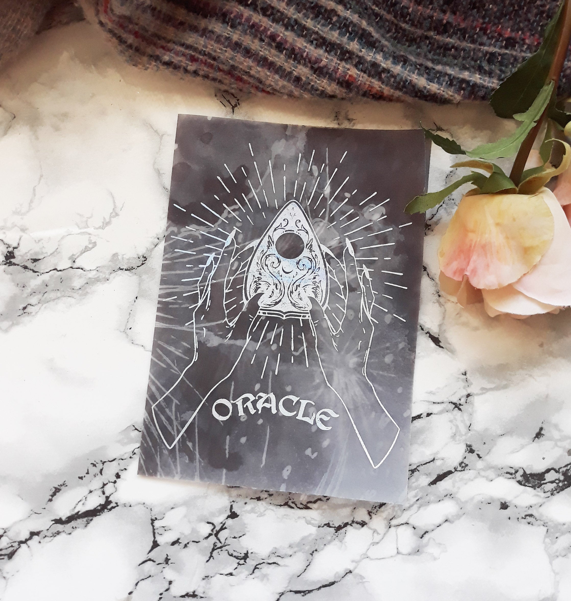 Vellum Foiled Oracle Planner Dashboard - Naya Paperie