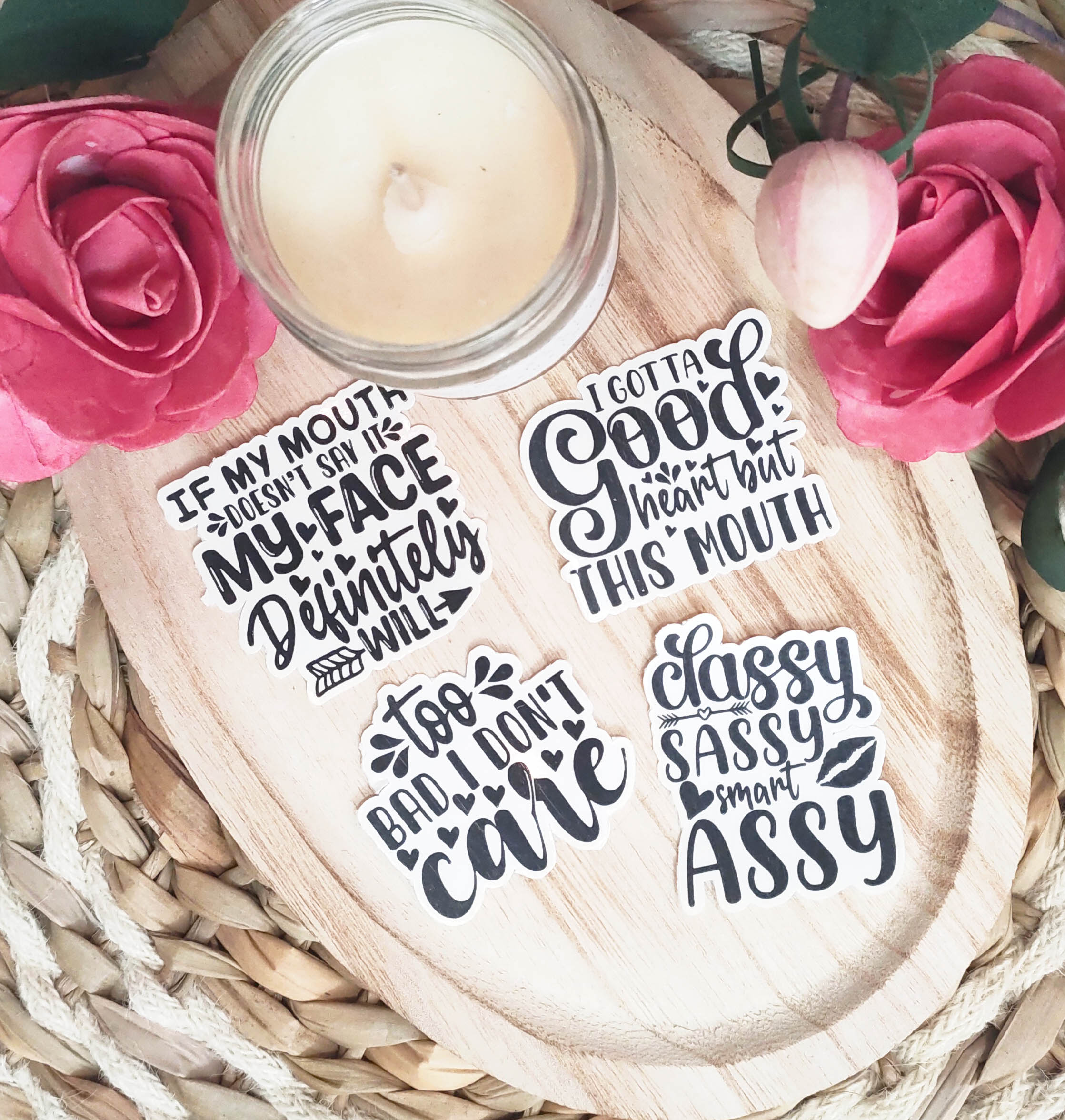 Sassy Words Die Cut - Vol 1