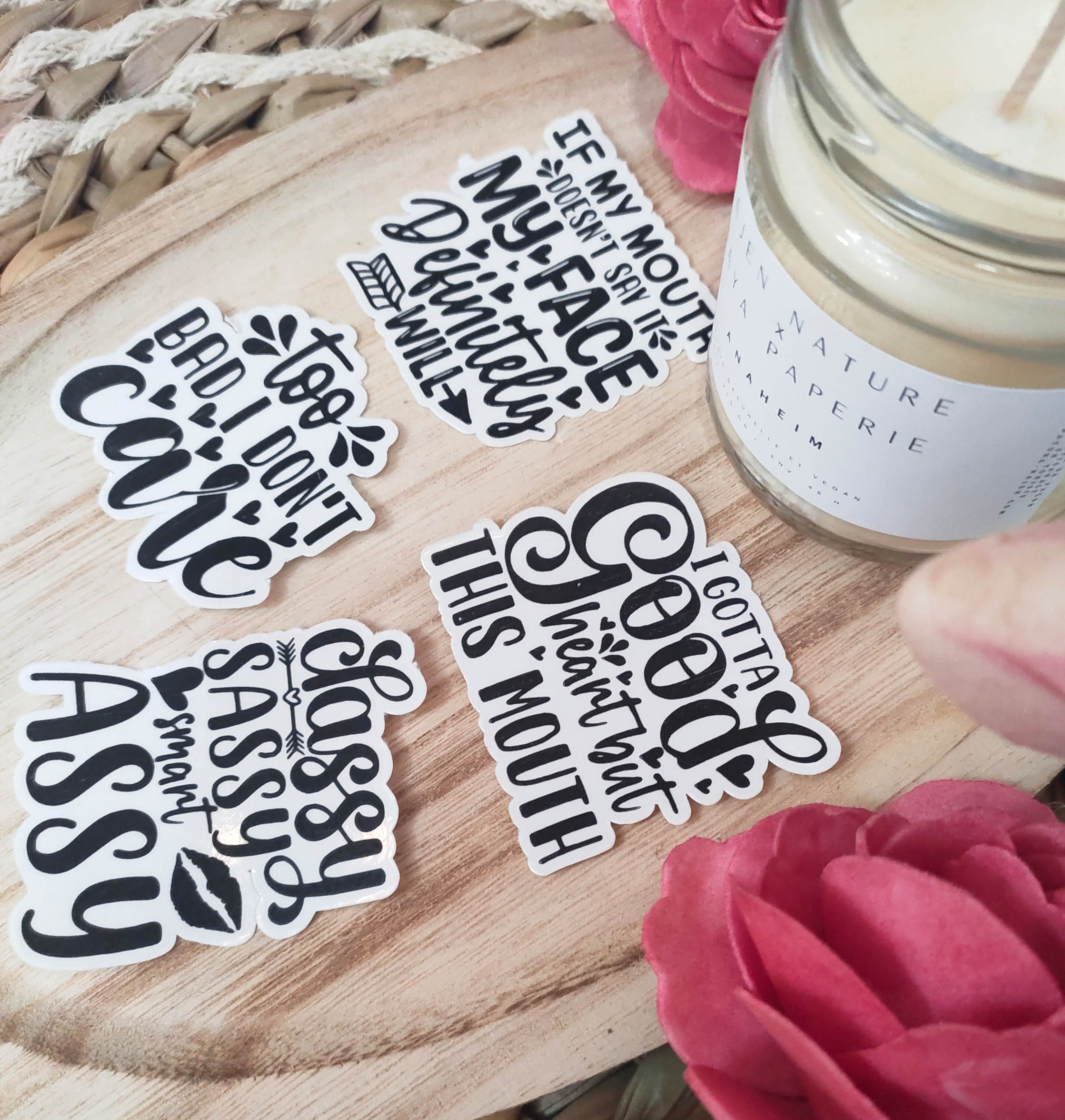 Sassy Words Die Cut - Vol 1