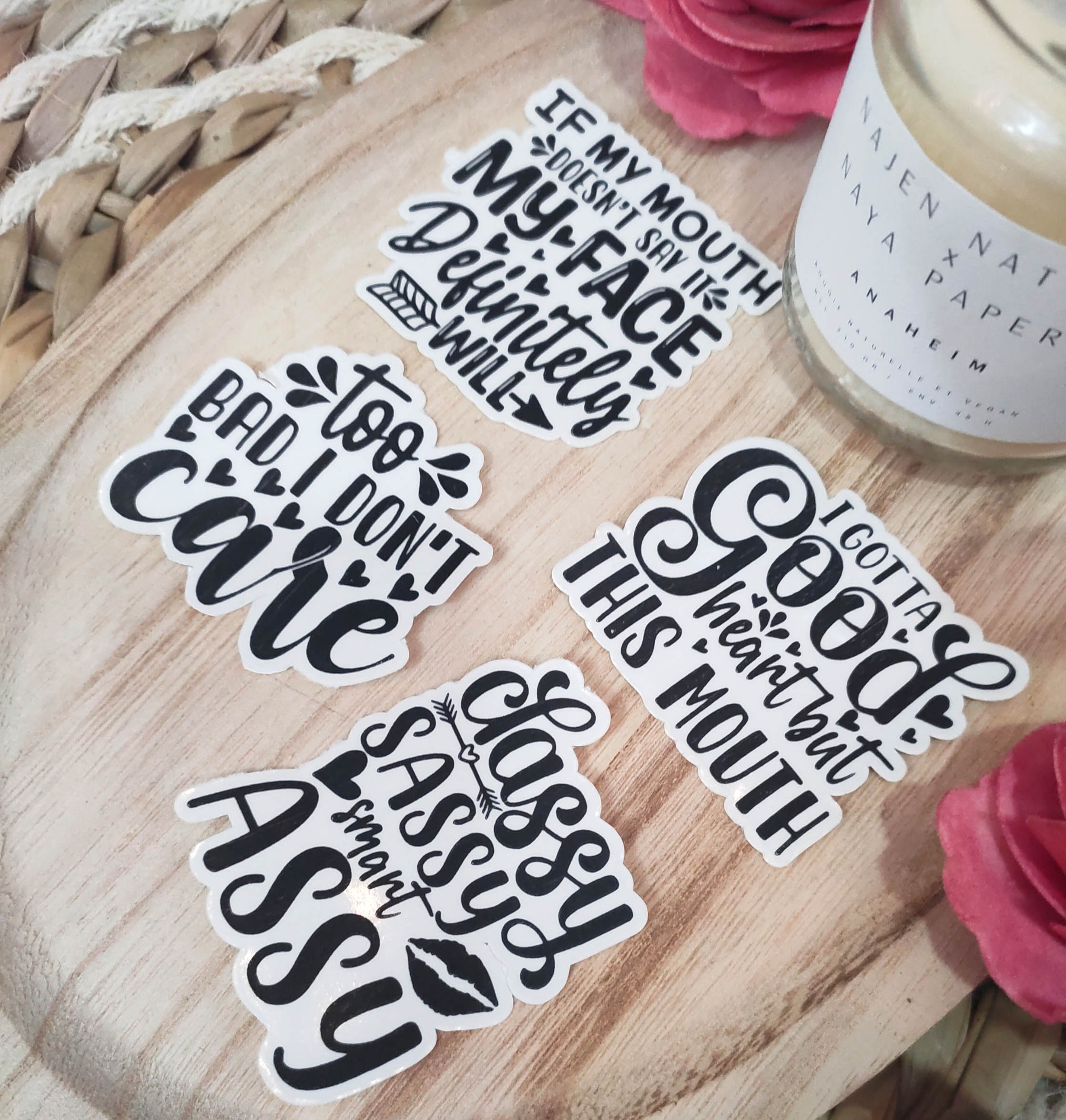 Sassy Words Die Cut - Vol 1