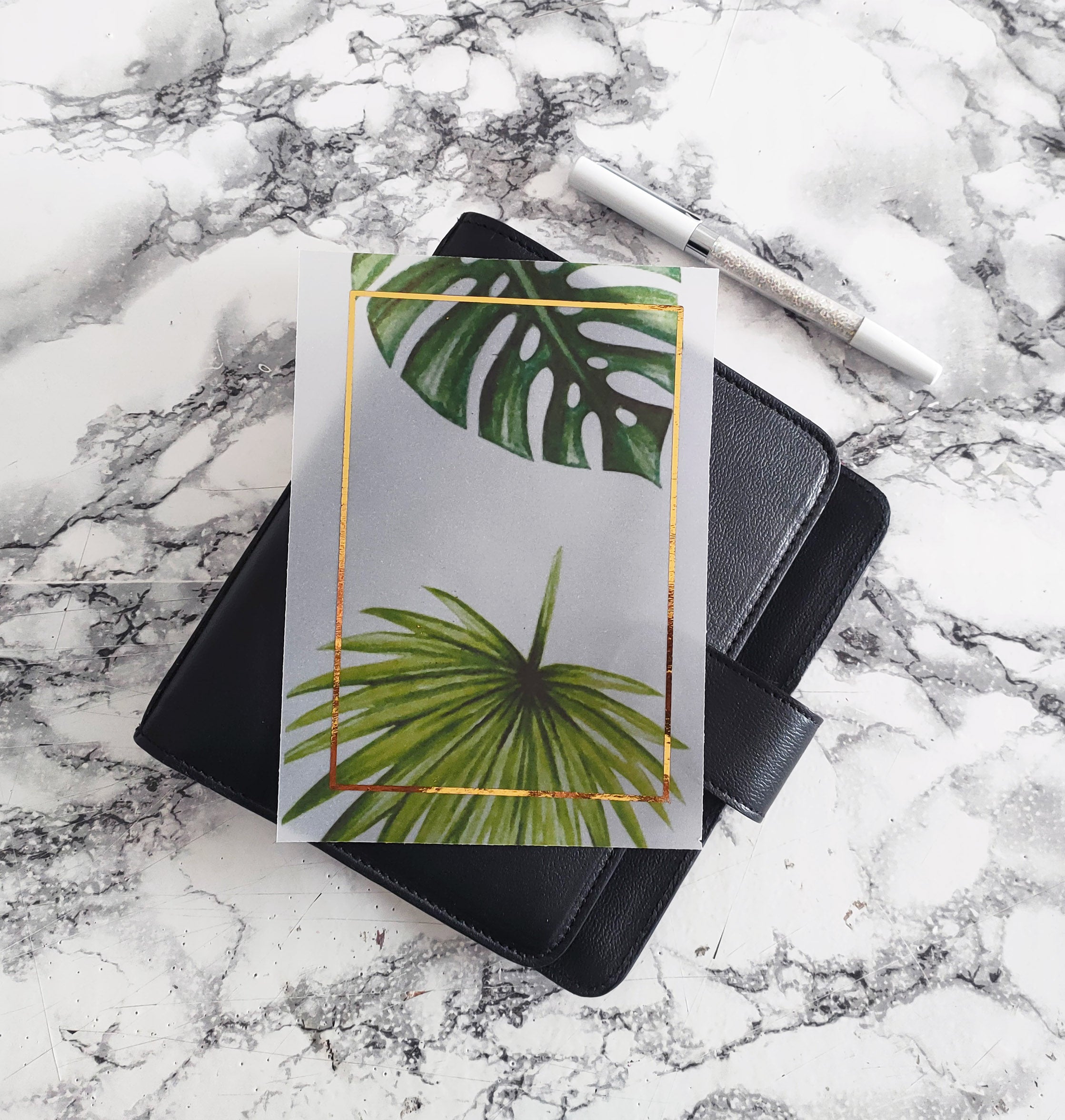 Vellum Foiled Tropical Gateaway - Naya Paperie