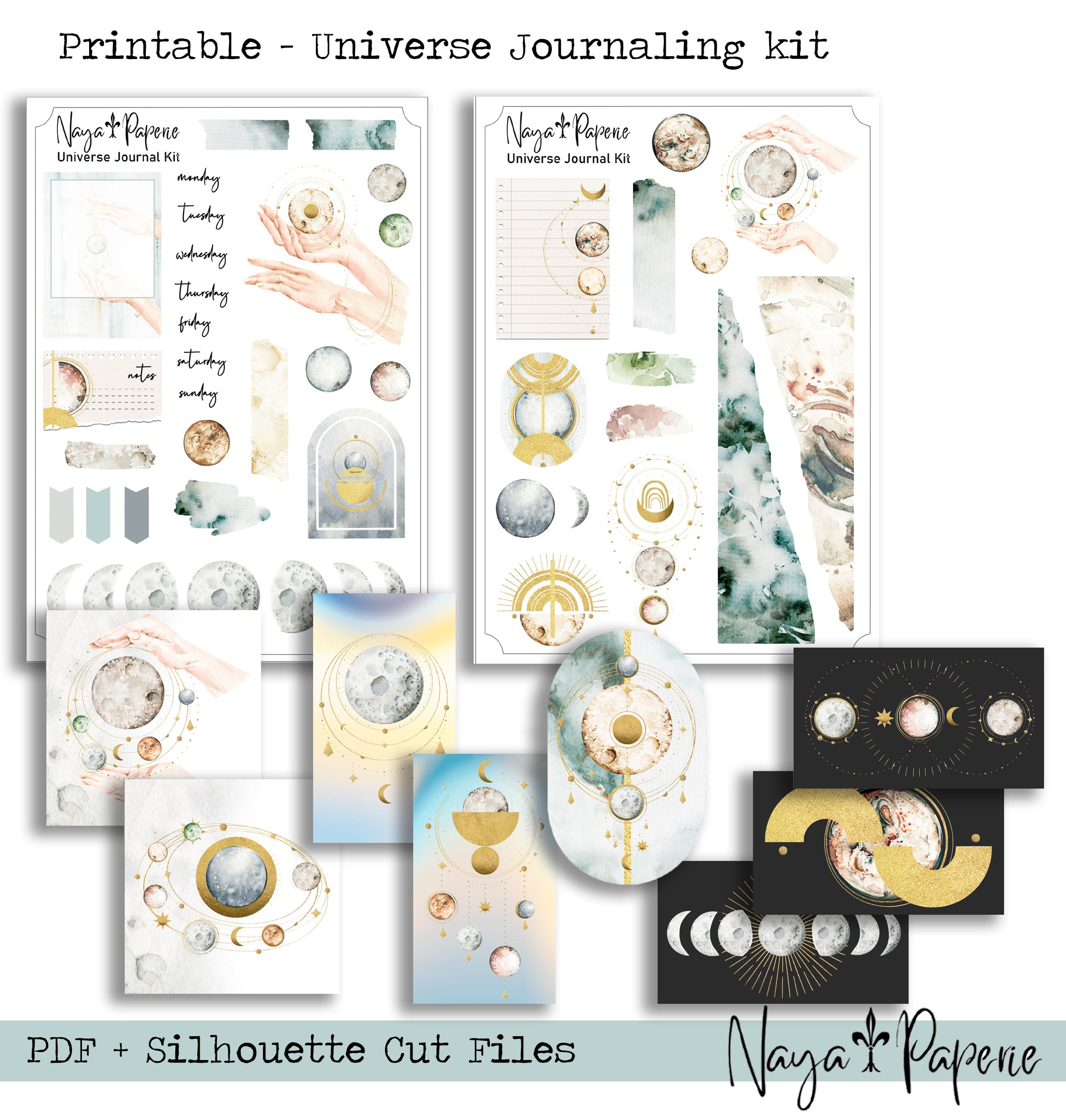 Universe - Printable Journaling Kit