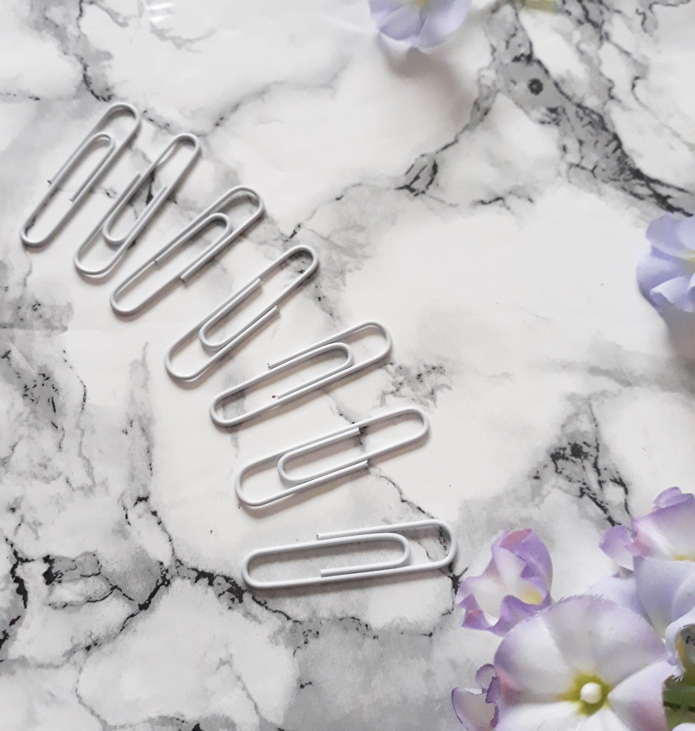 White Paperclips Bundle - Naya Paperie