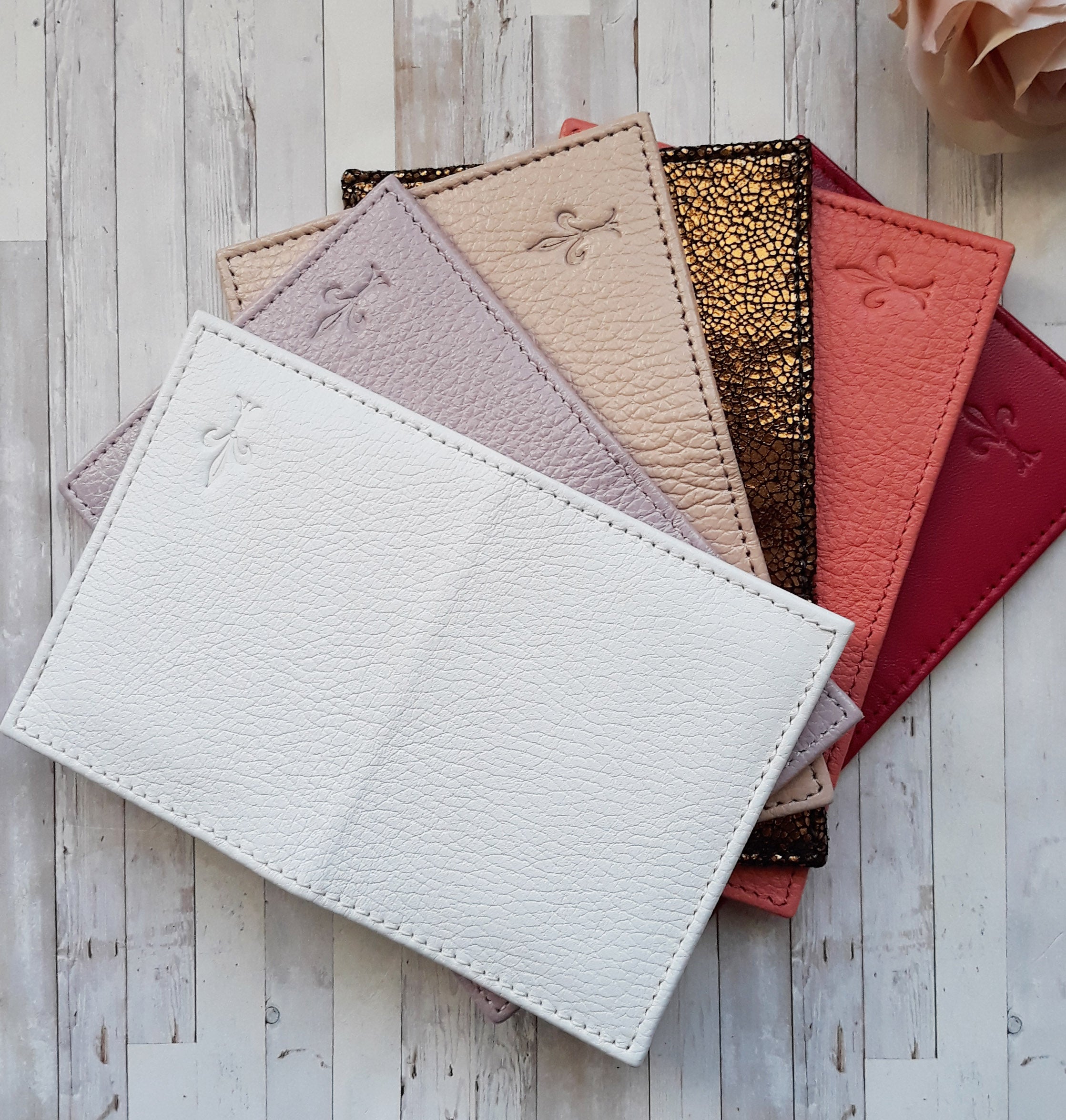 Leather card holder - Choose your leather - Naya Paperie