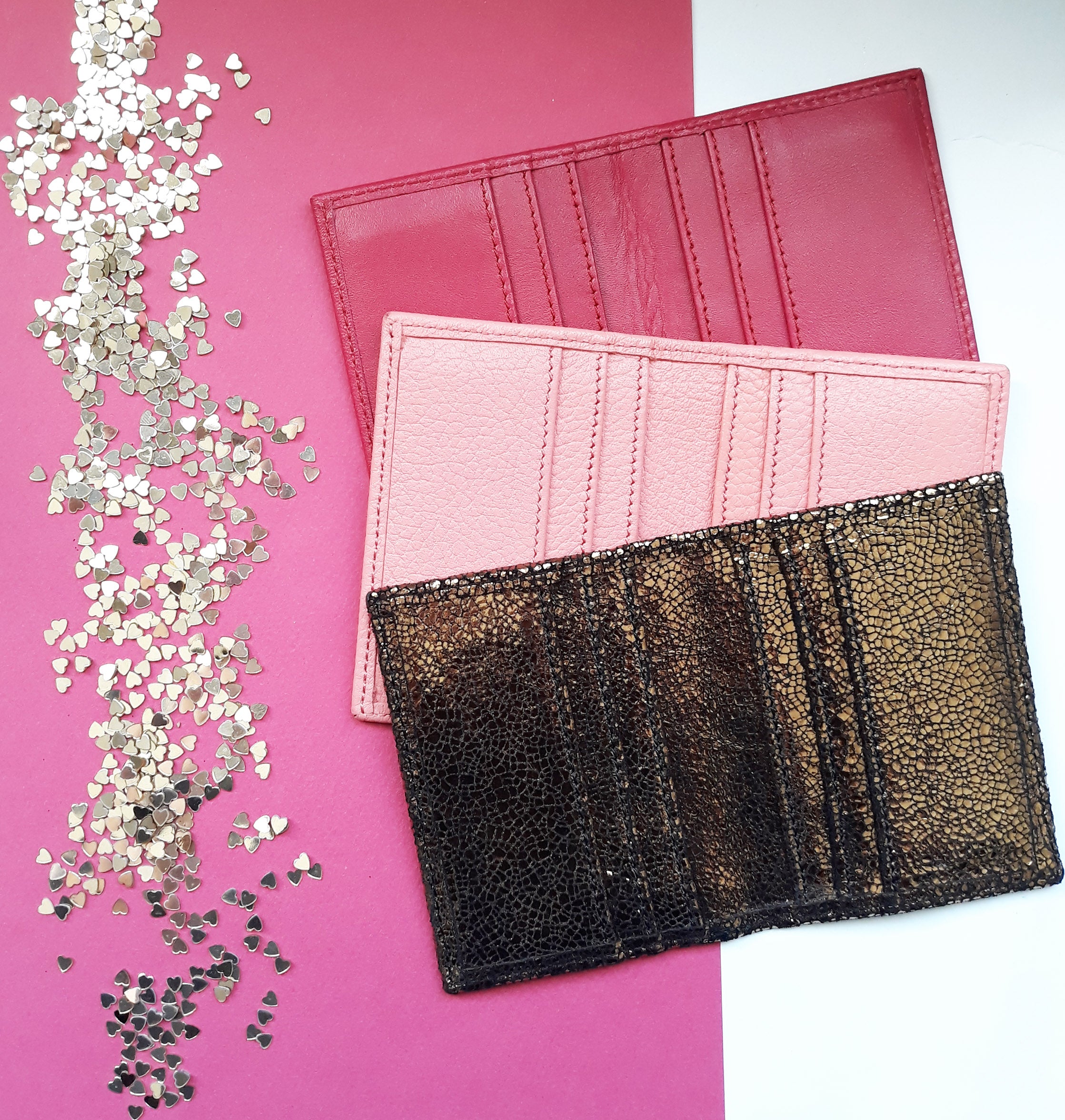 Leather card holder - Choose your leather - Naya Paperie