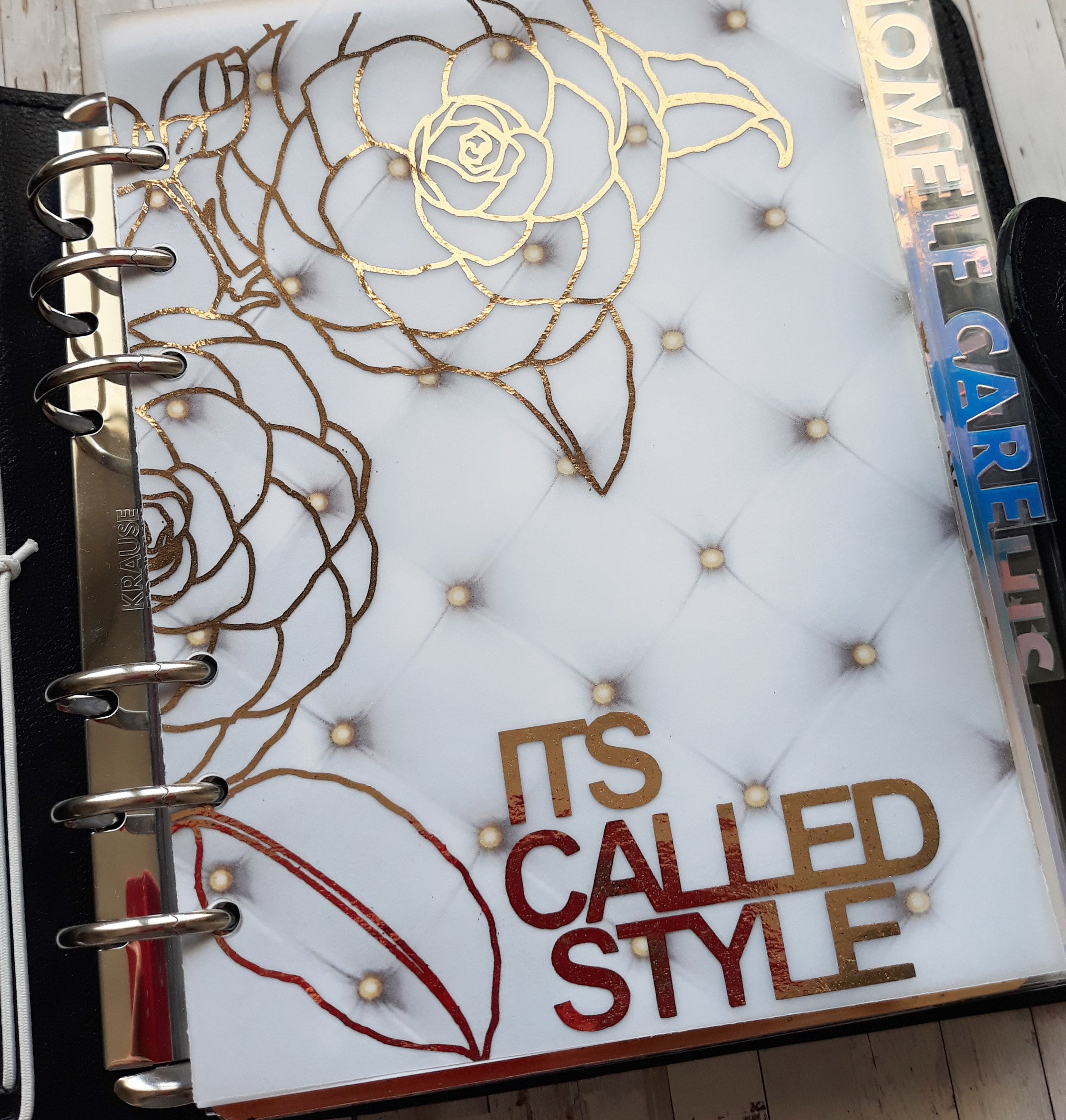 Vellum Foiled "Its called style" Dashboard - Naya Paperie