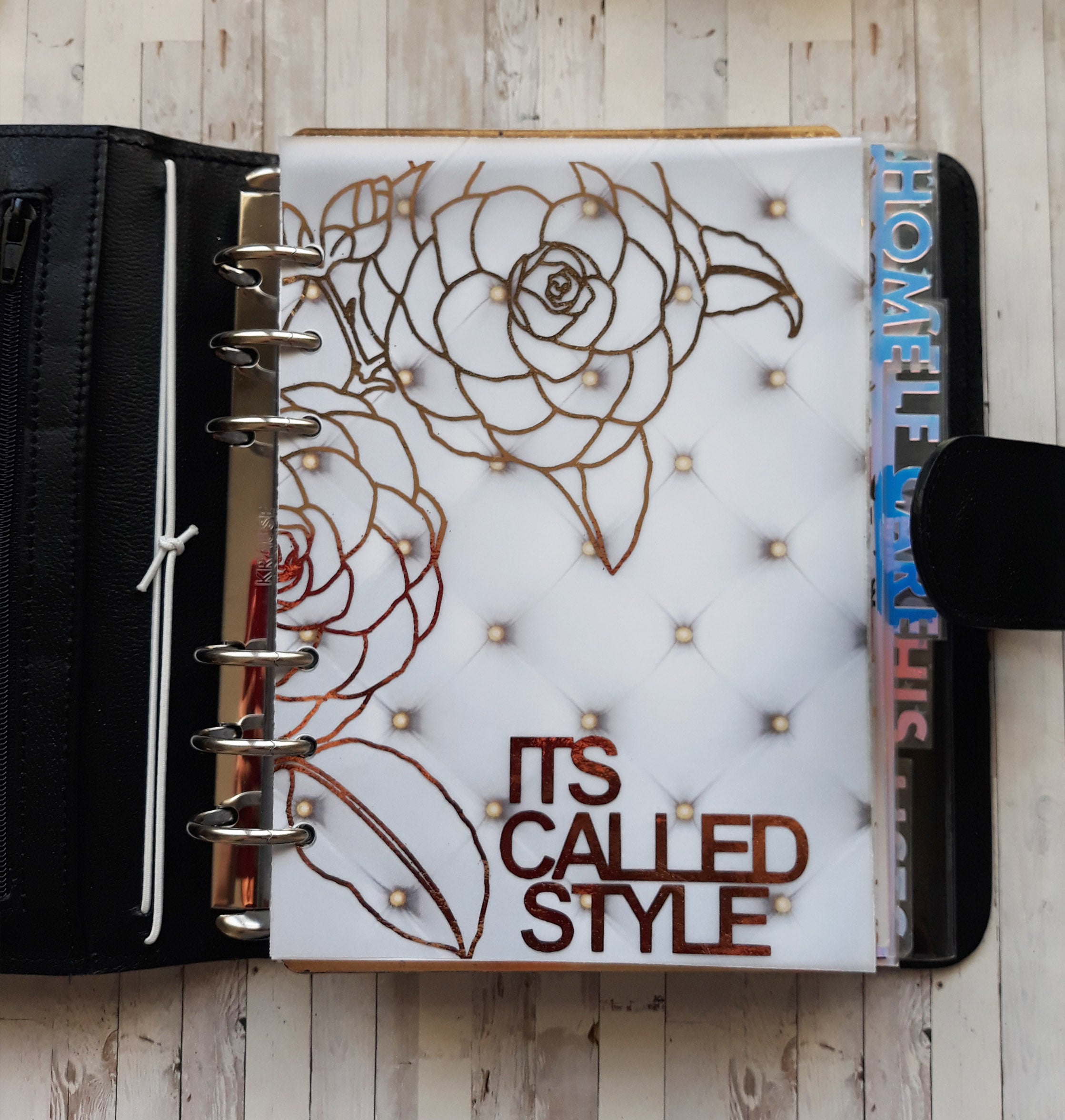 Vellum Foiled "Its called style" Dashboard - Naya Paperie