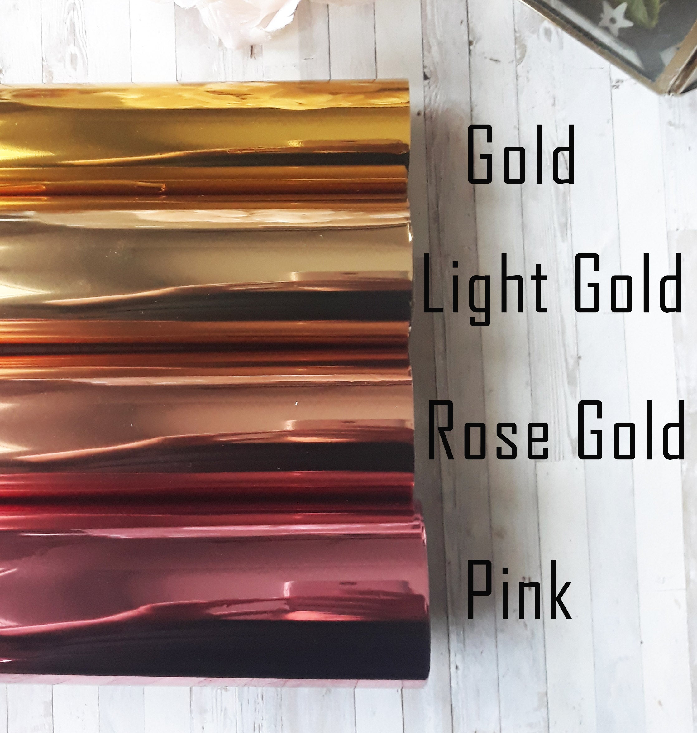 CUSTOM Acetate Foiled "Name" Dashboard - Naya Paperie