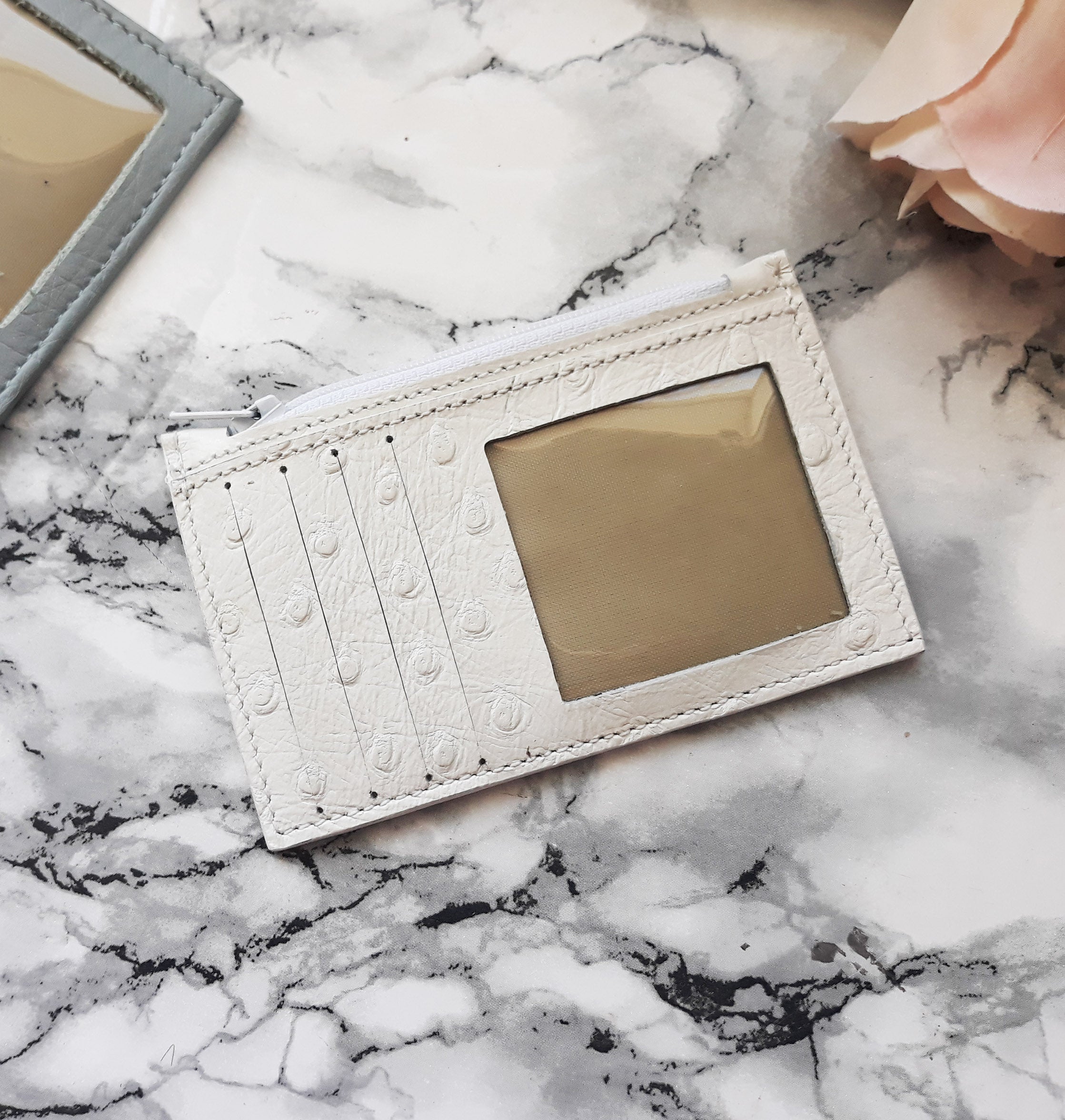 Zipper Card holder - Choose your leather - Naya Paperie