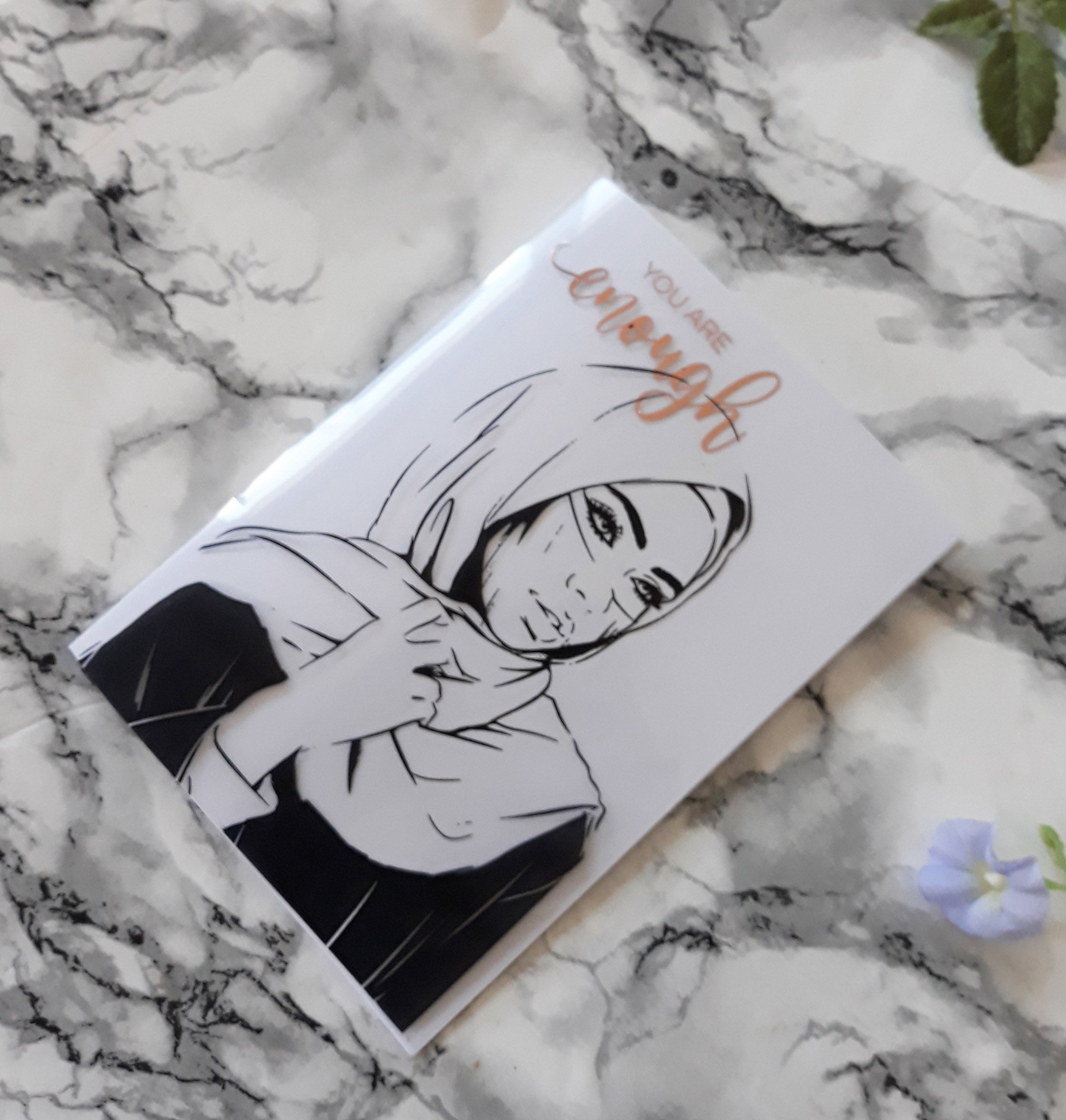 You are Enough " Hijab" - Naya Paperie