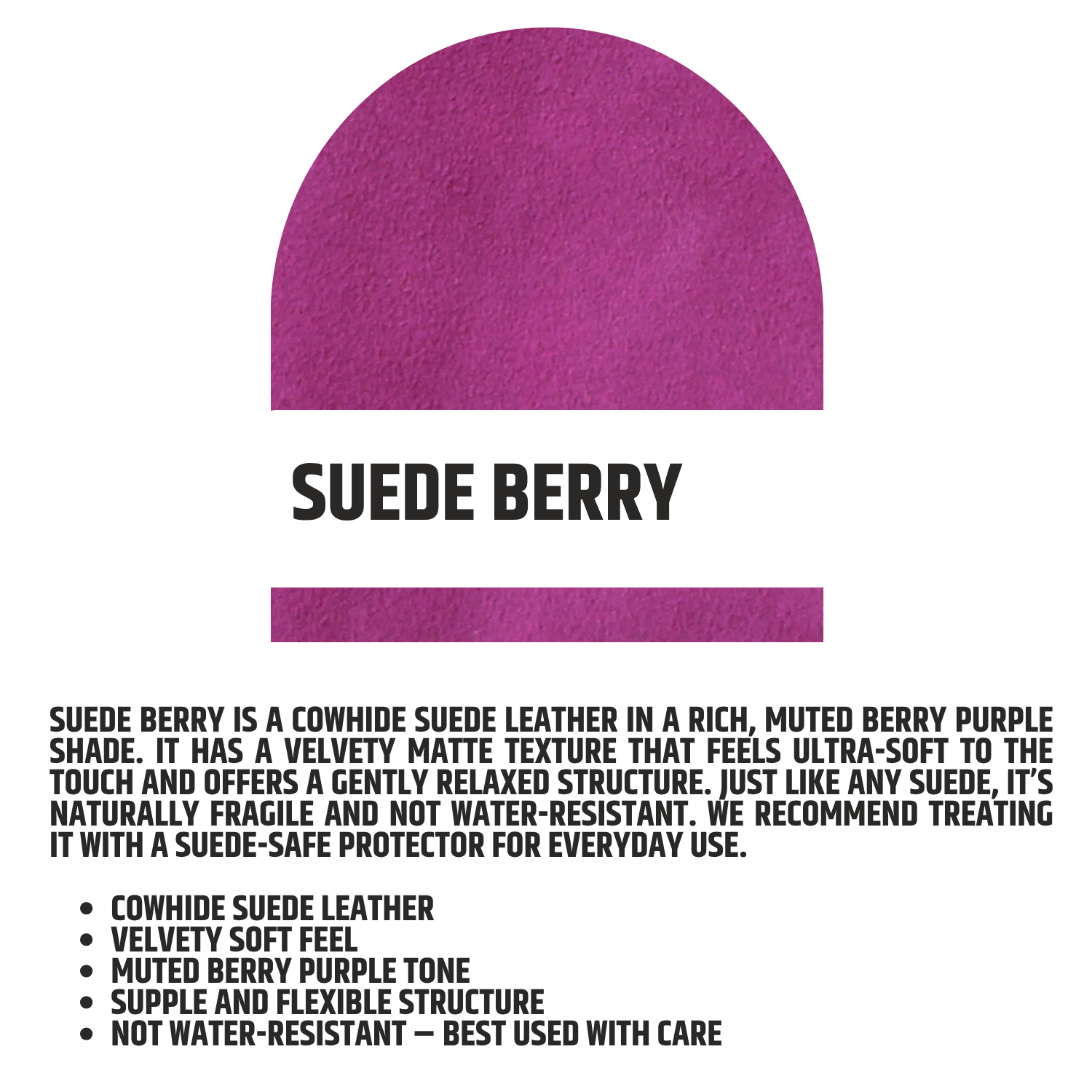 Suede Berry