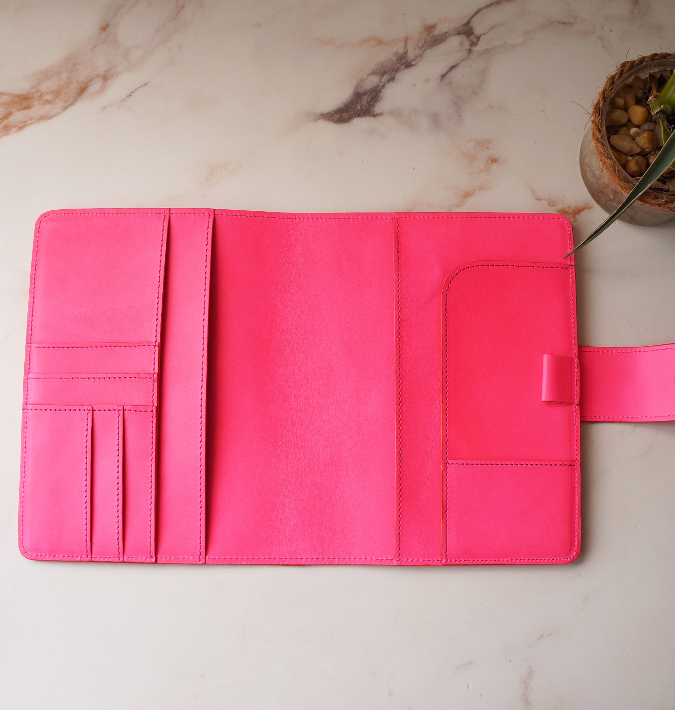 A5 Wide Journal Cover - Neon Pink