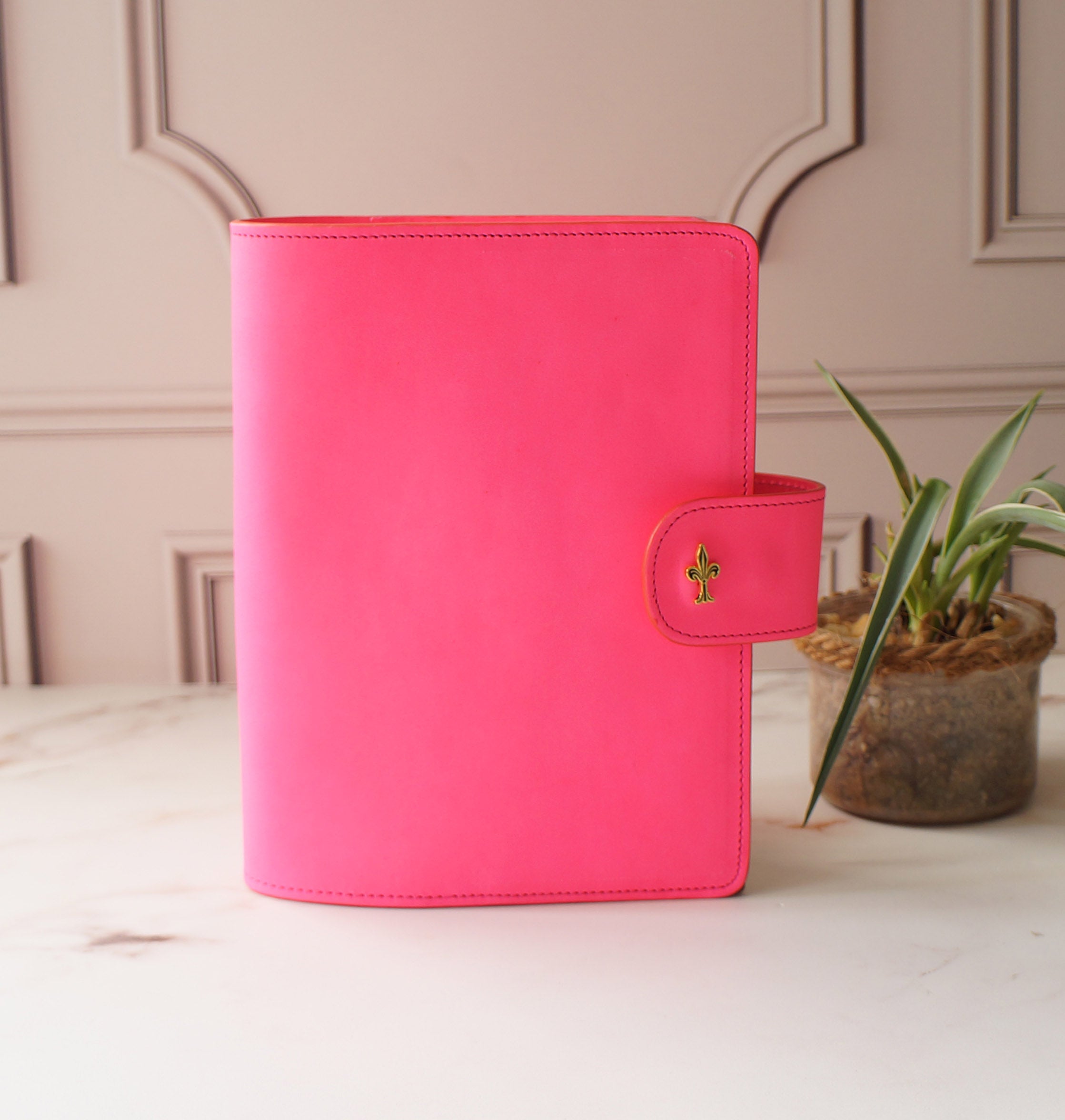 A5 Wide Journal Cover - Neon Pink